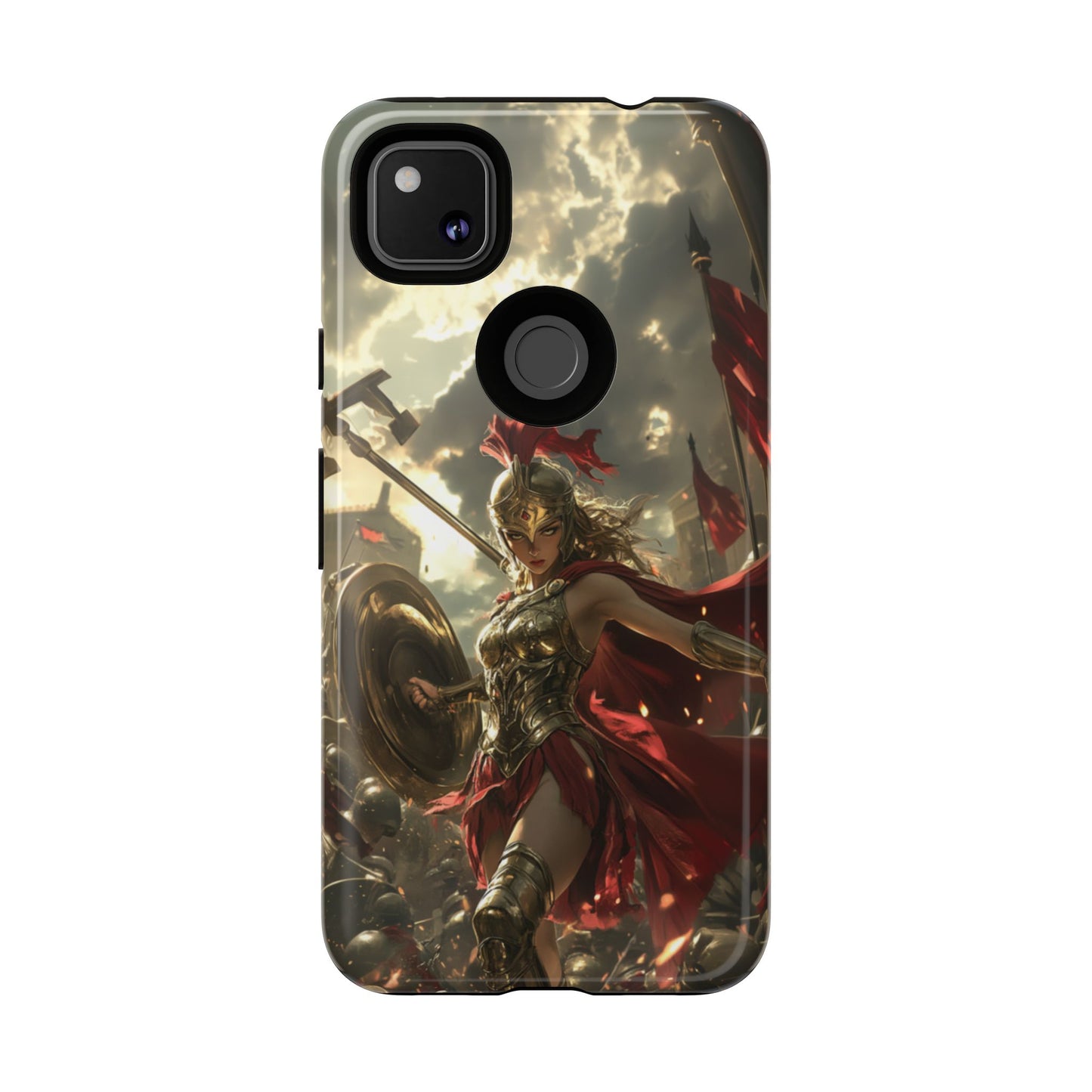 Athena Crimson Vanguard – Tough Google Pixel Case