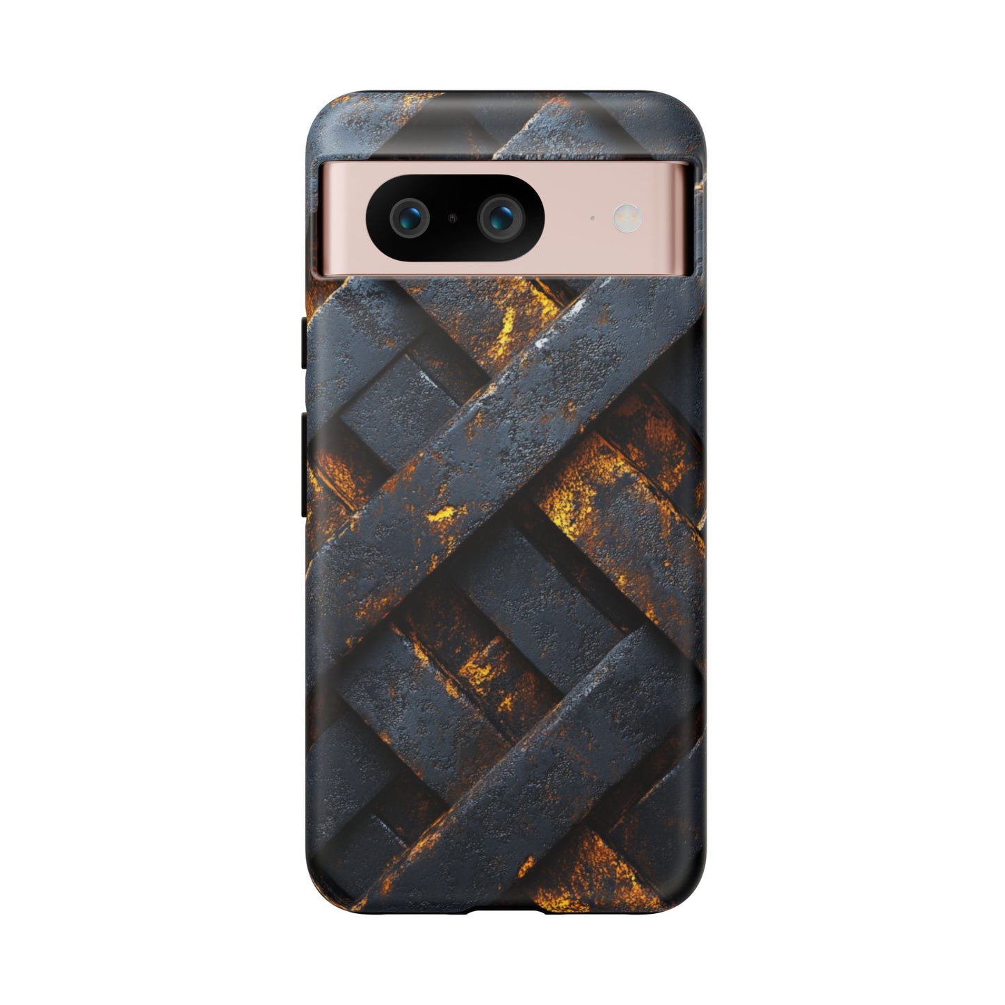 Geometric Interlocking Pattern Phone Case - iPhone, Google Pixel, Samsung Galaxy