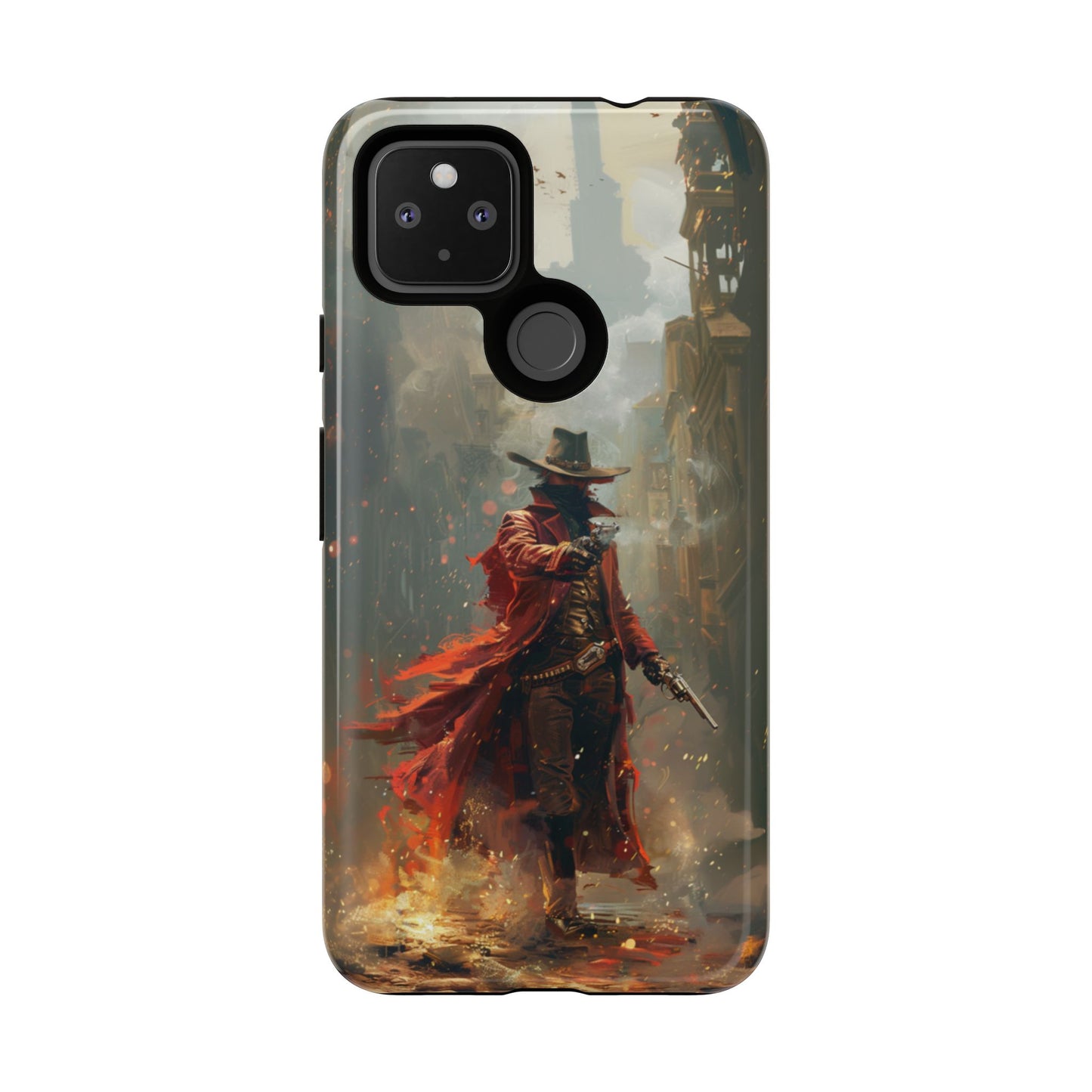 Crimson Gunslinger – Tough Google Pixel Case