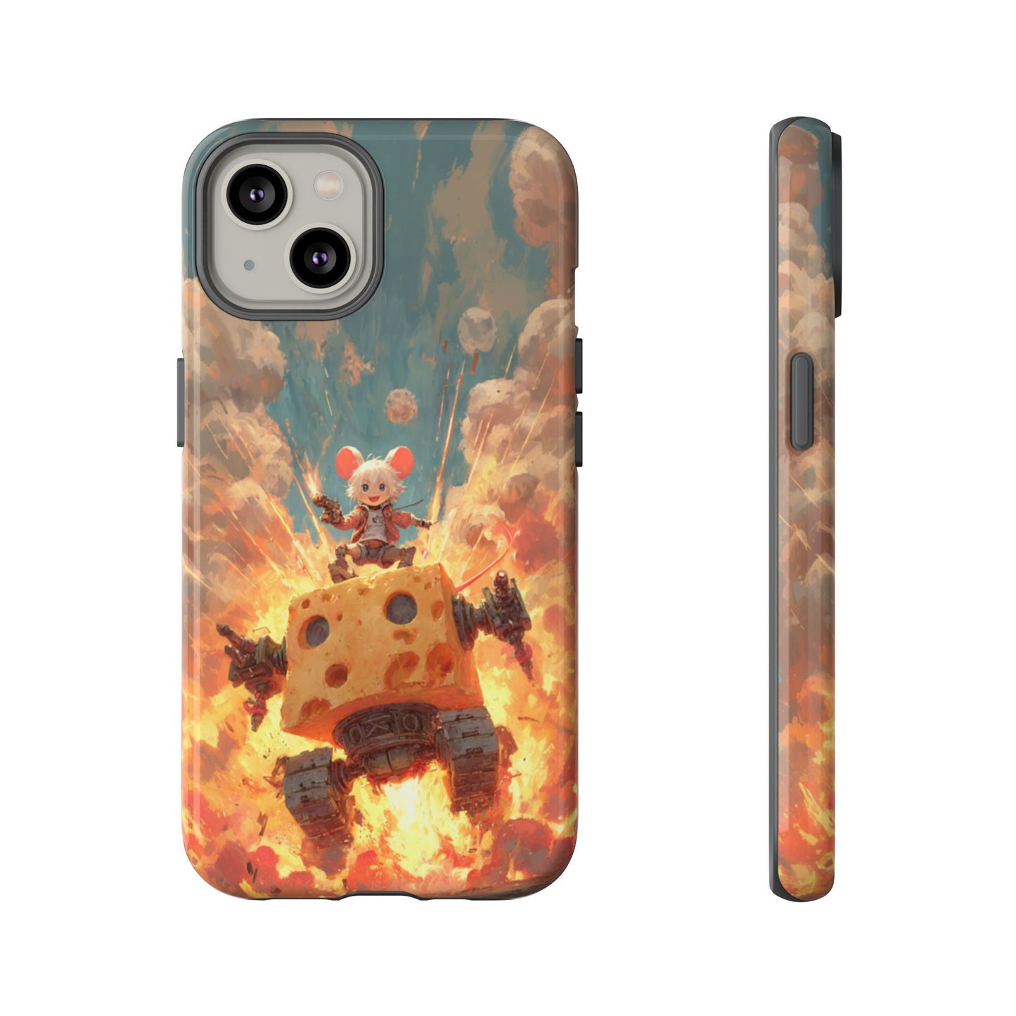 Battle Tank Mouse - Tough iPhone Case