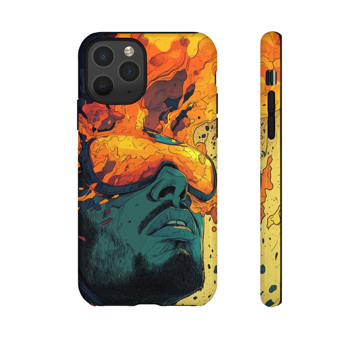 Flame Vision Phone Case - iPhone, Google Pixel, Samsung Galaxy