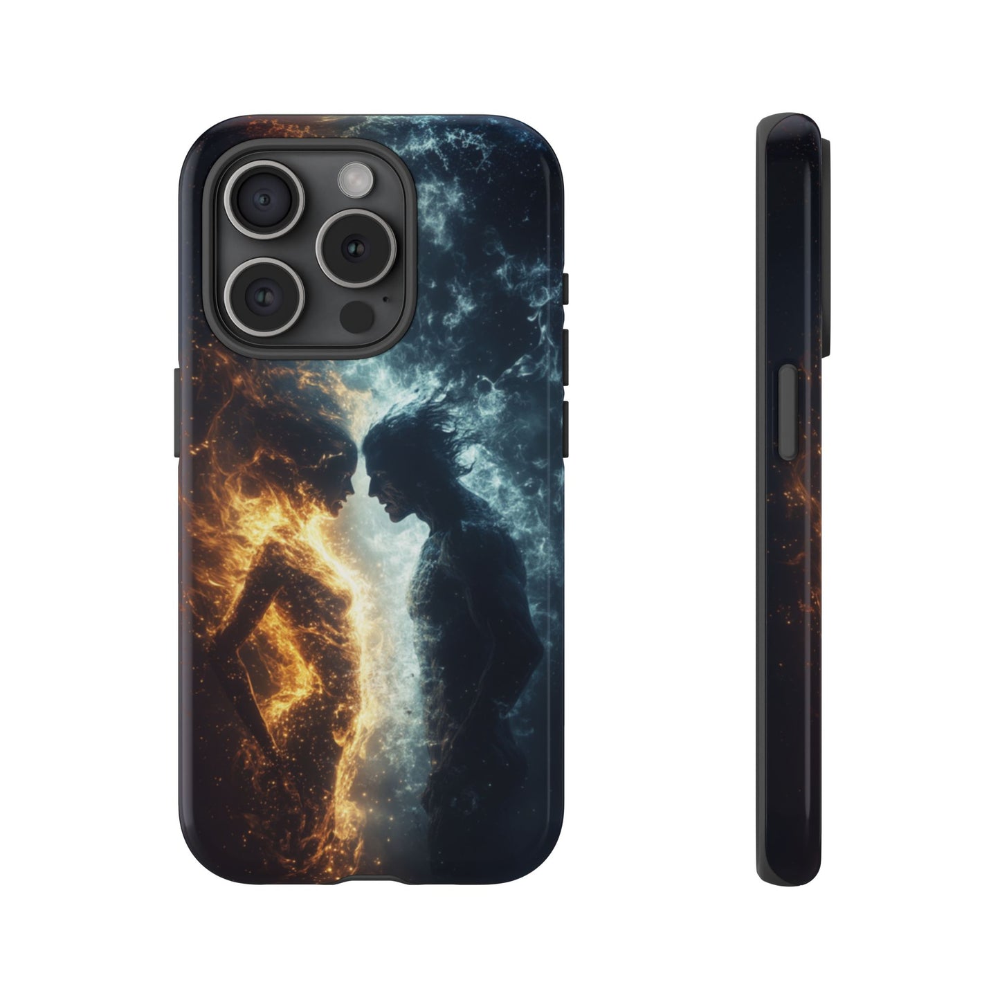 Fire & Frost Lovers - Tough iPhone Case