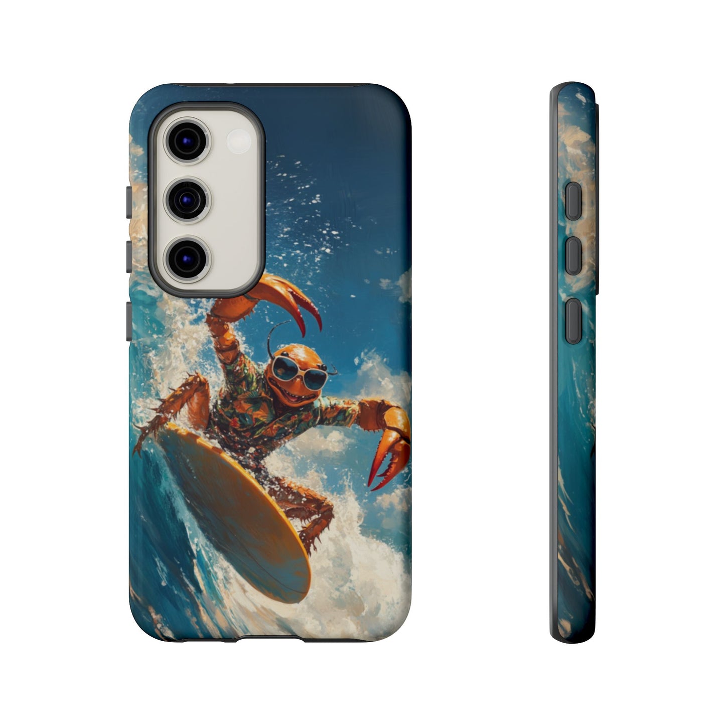 Surfing Crab - Tough Samsung Galaxy Case