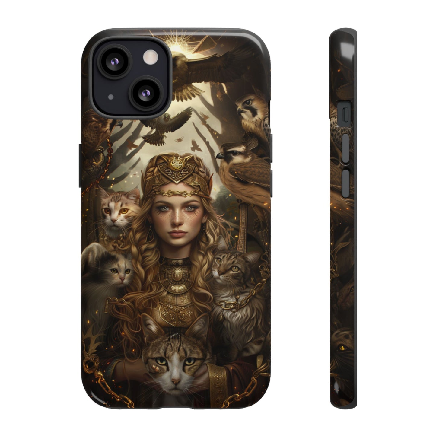 Freya Feline Majesty – Tough iPhone Case