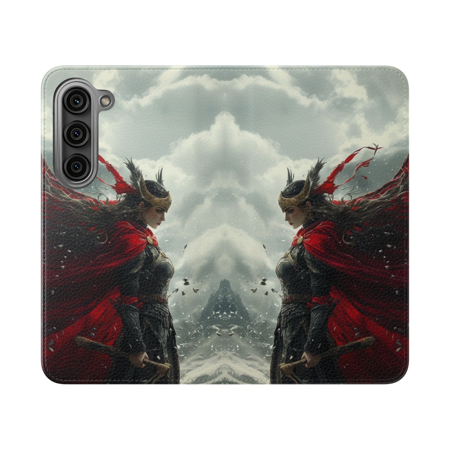 Freya Crimson Valkyrie - Wallet Flip Case