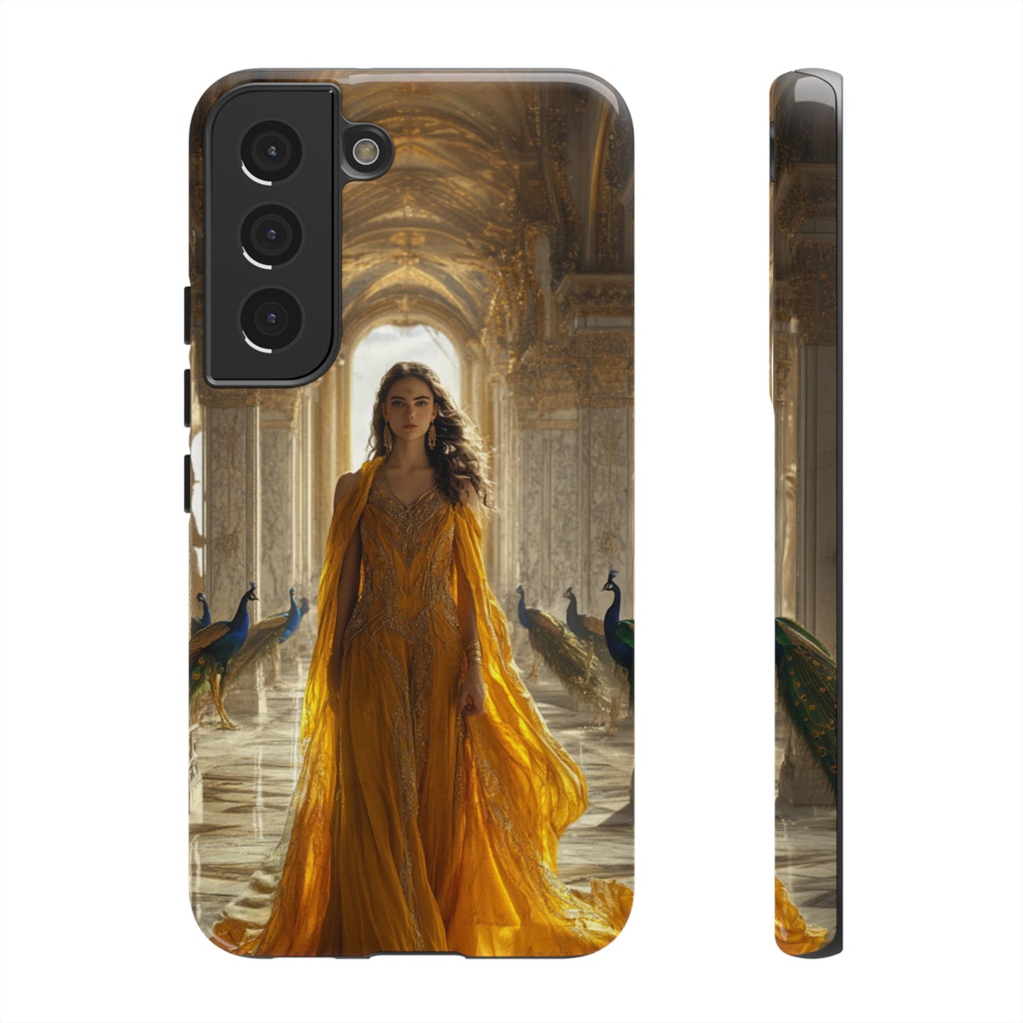 Hera Golden Palace Peacock Goddess - Tough Samsung Galaxy Case