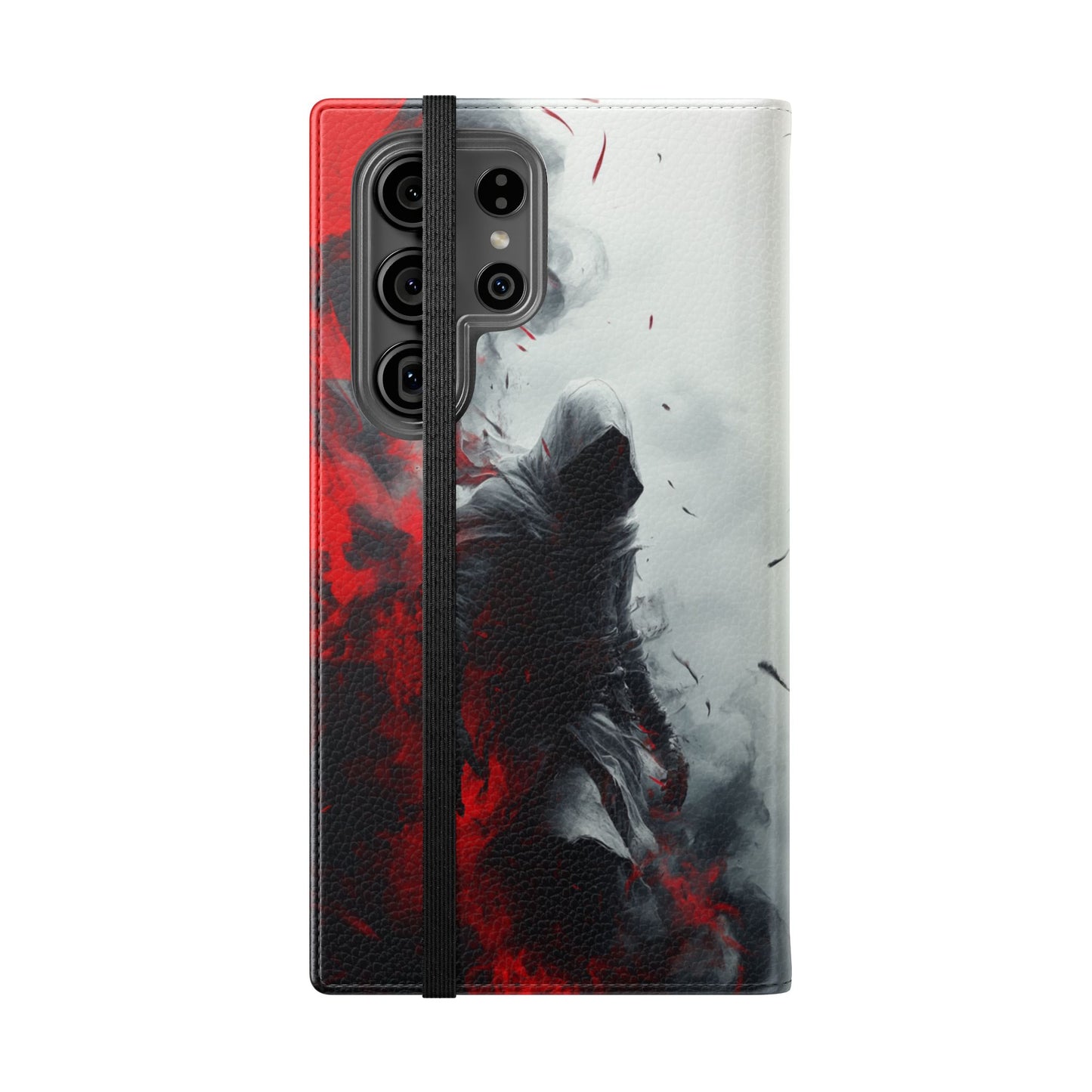 Crimson Shadow Assassin - Wallet Flip Case