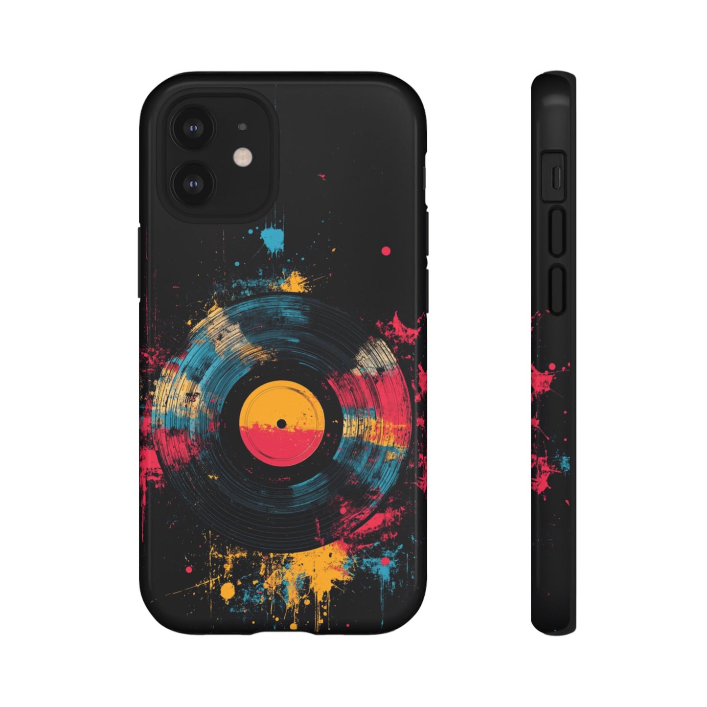 Vibrant Vinyl Record Phone Case - iPhone, Google Pixel, Samsung Galaxy