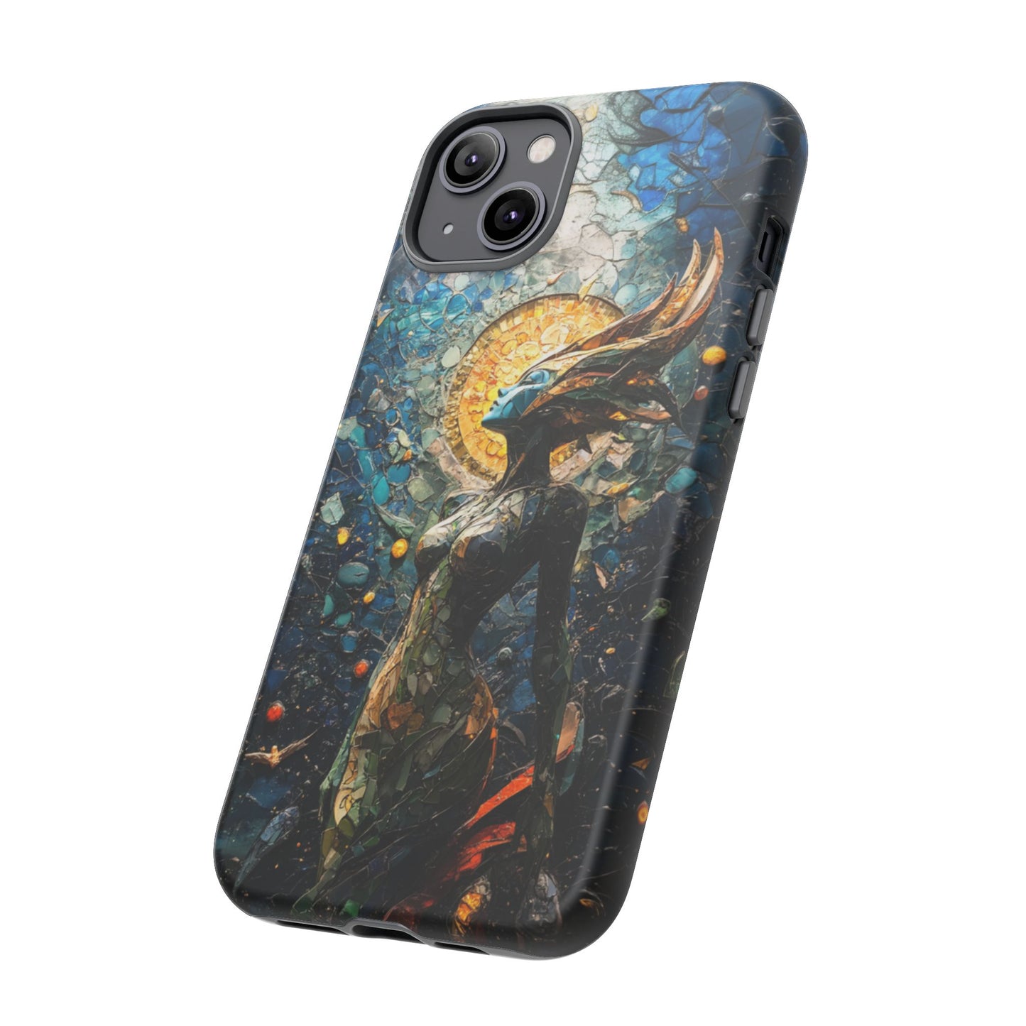 Ethereal Mosaic Goddess Phone Case - iPhone, Google Pixel, Samsung Galaxy