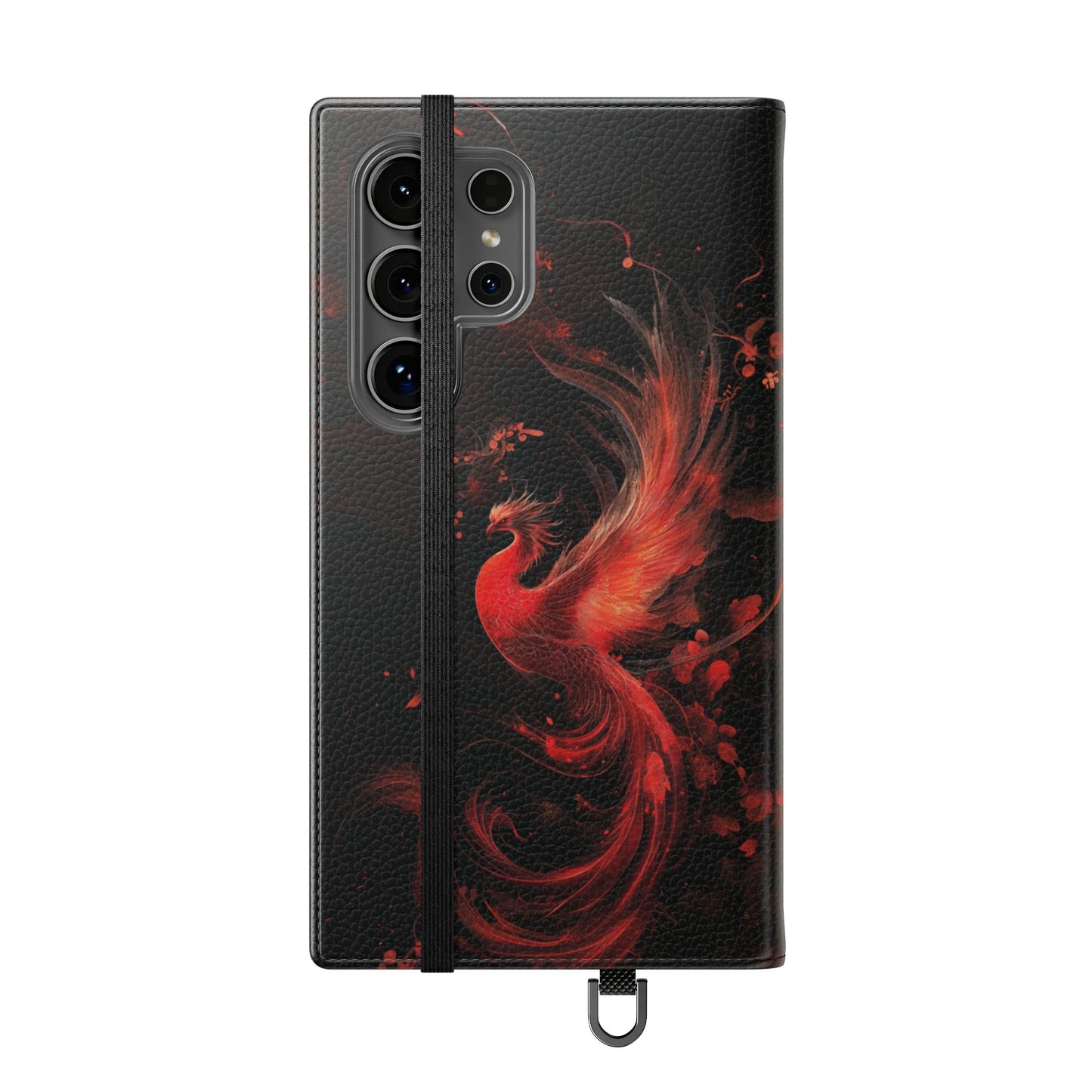 Crimson Phoenix - Wallet Flip Case