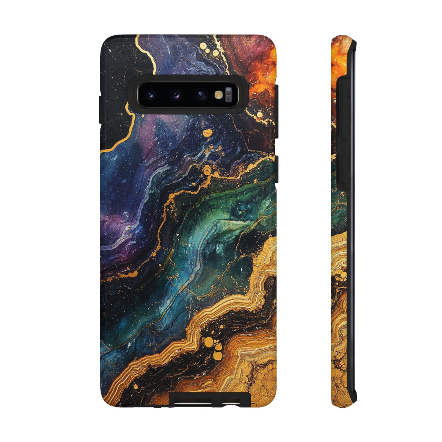 Cosmic Agate Veins – Tough Samsung Galaxy Case