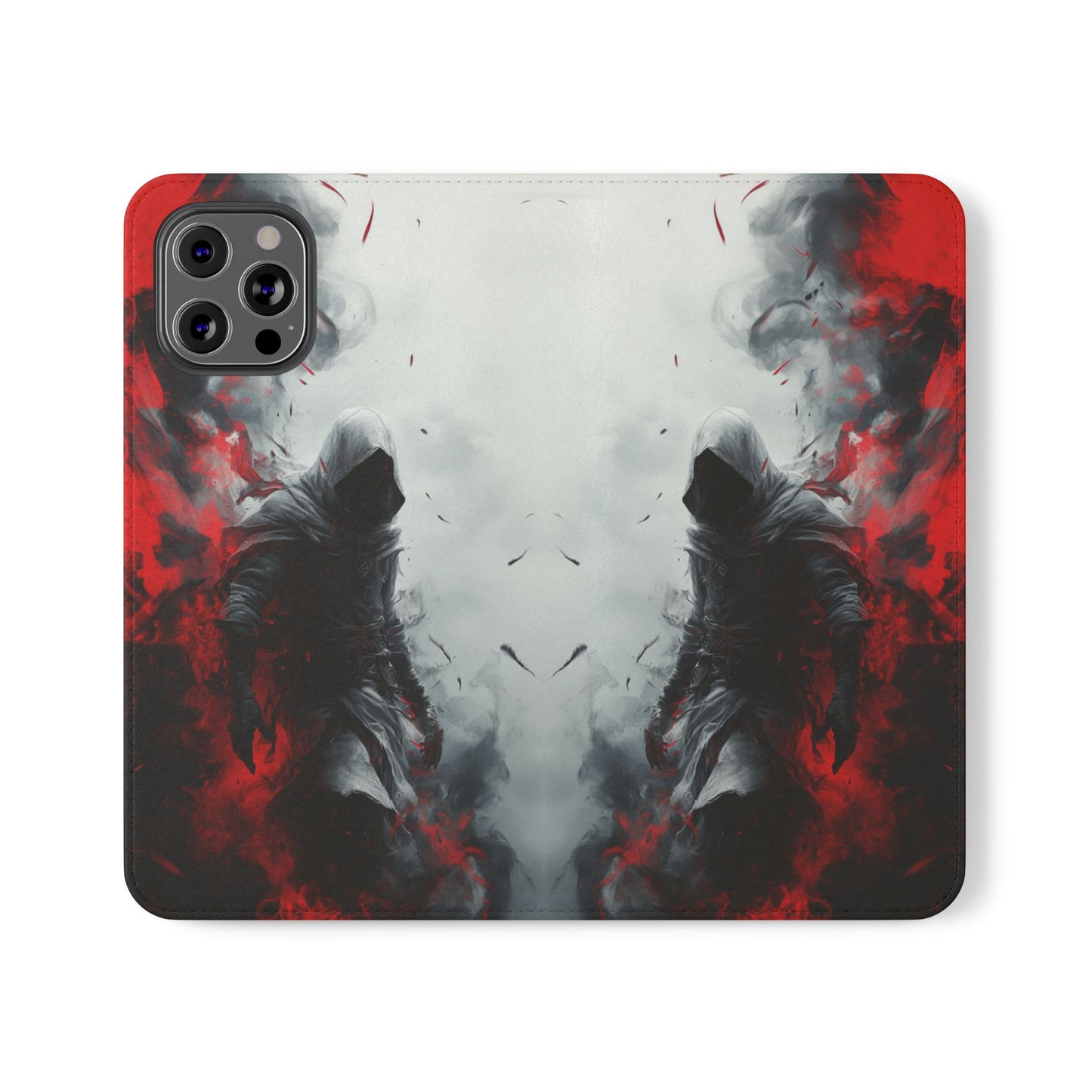 Crimson Shadow Assassin - Wallet Flip Case