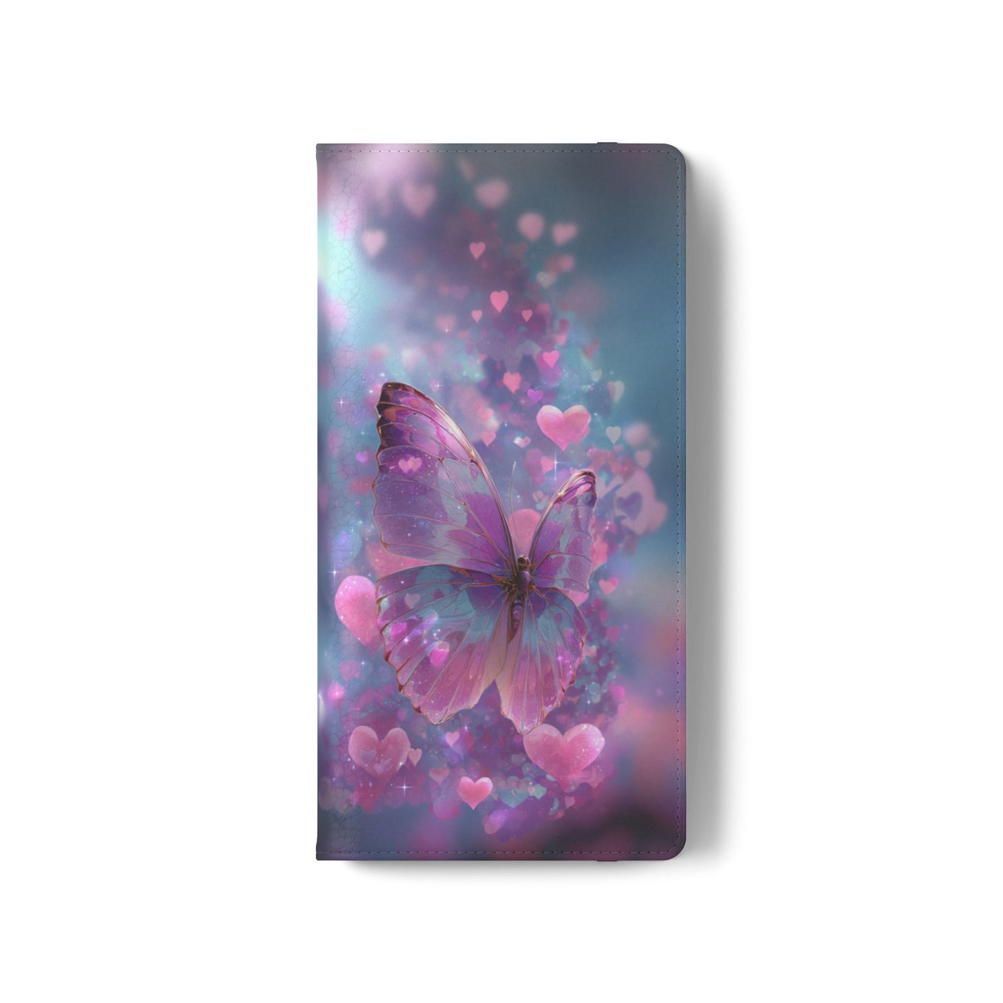Cupid's Flutter Butterfly - Wallet Flip Case
