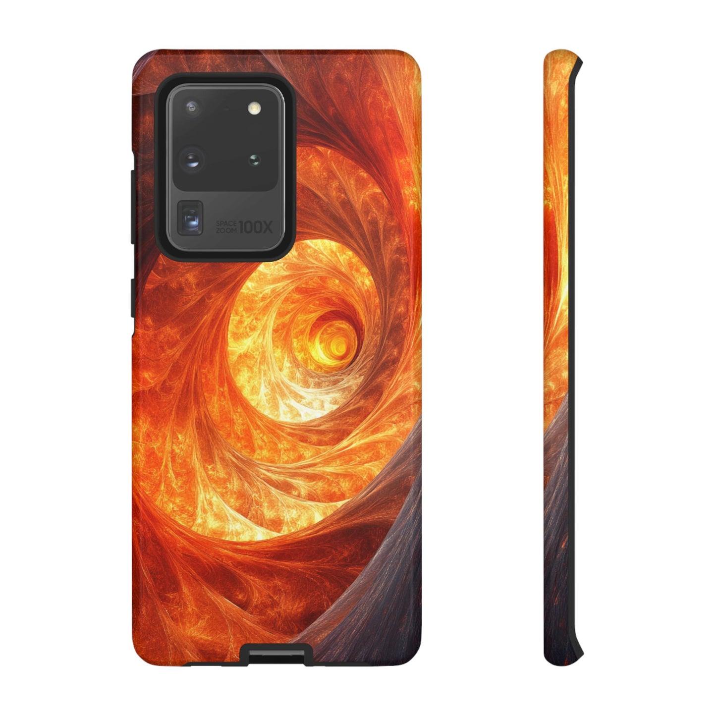 Fire Spiral - Tough Samsung Galaxy Case