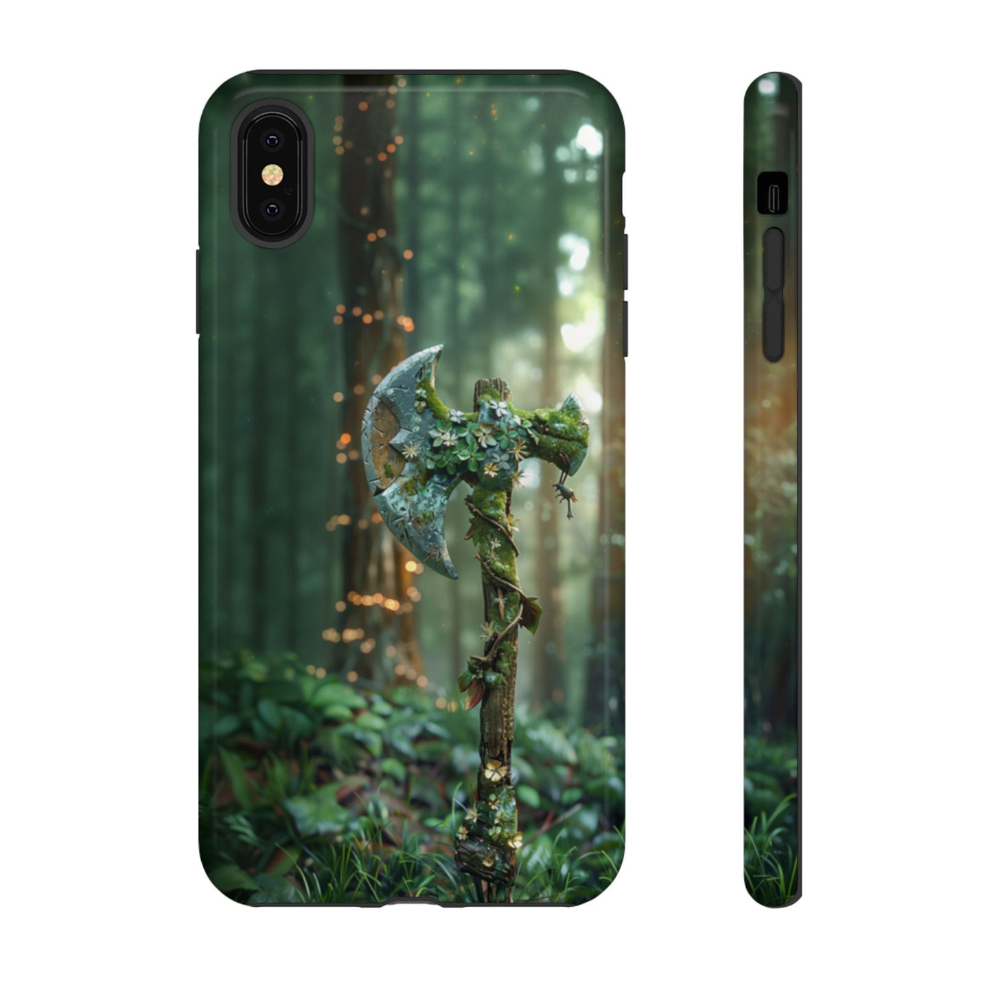 Verdant Axe - Tough iPhone Case