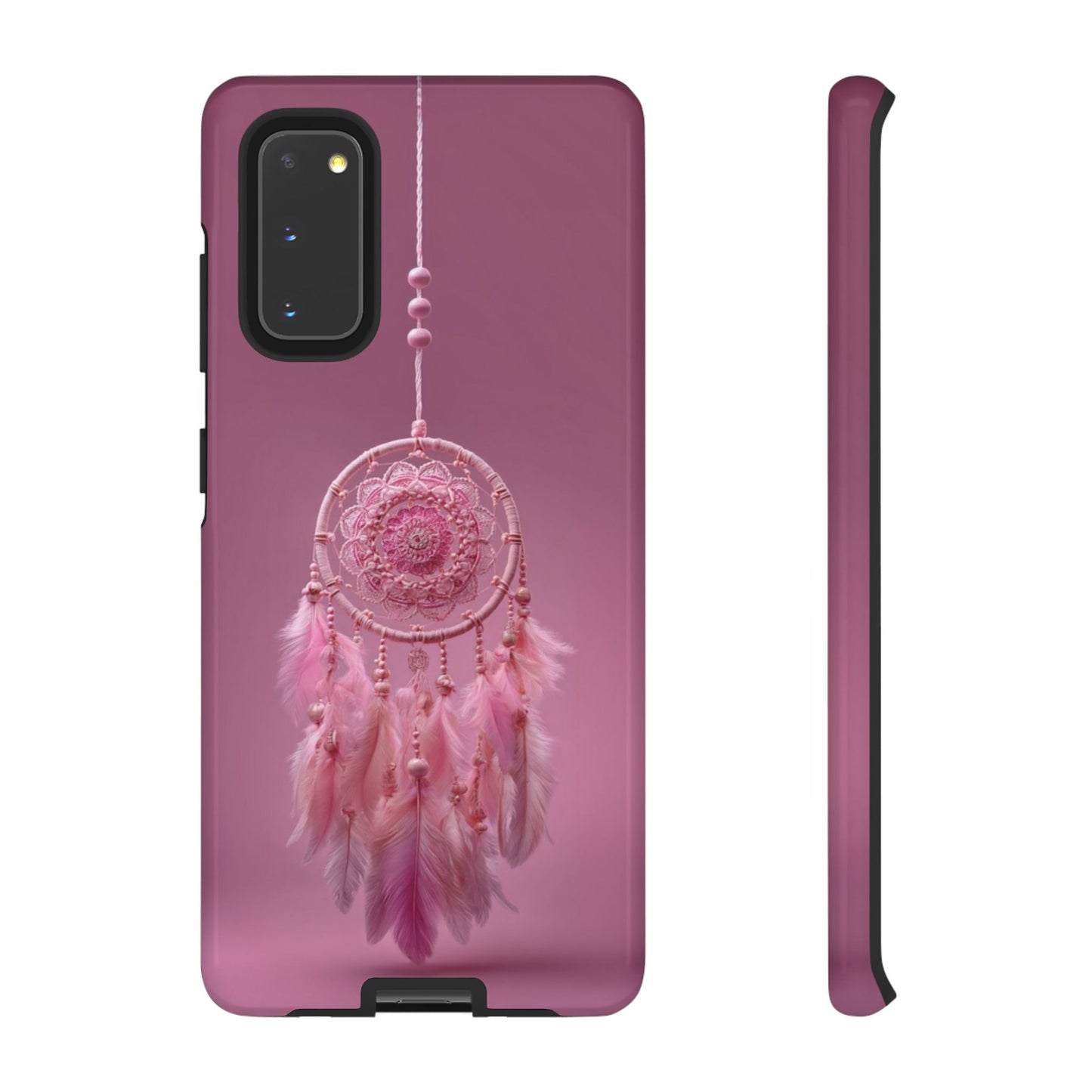 Pink Lace Dreamcatcher - Tough Samsung Galaxy Case
