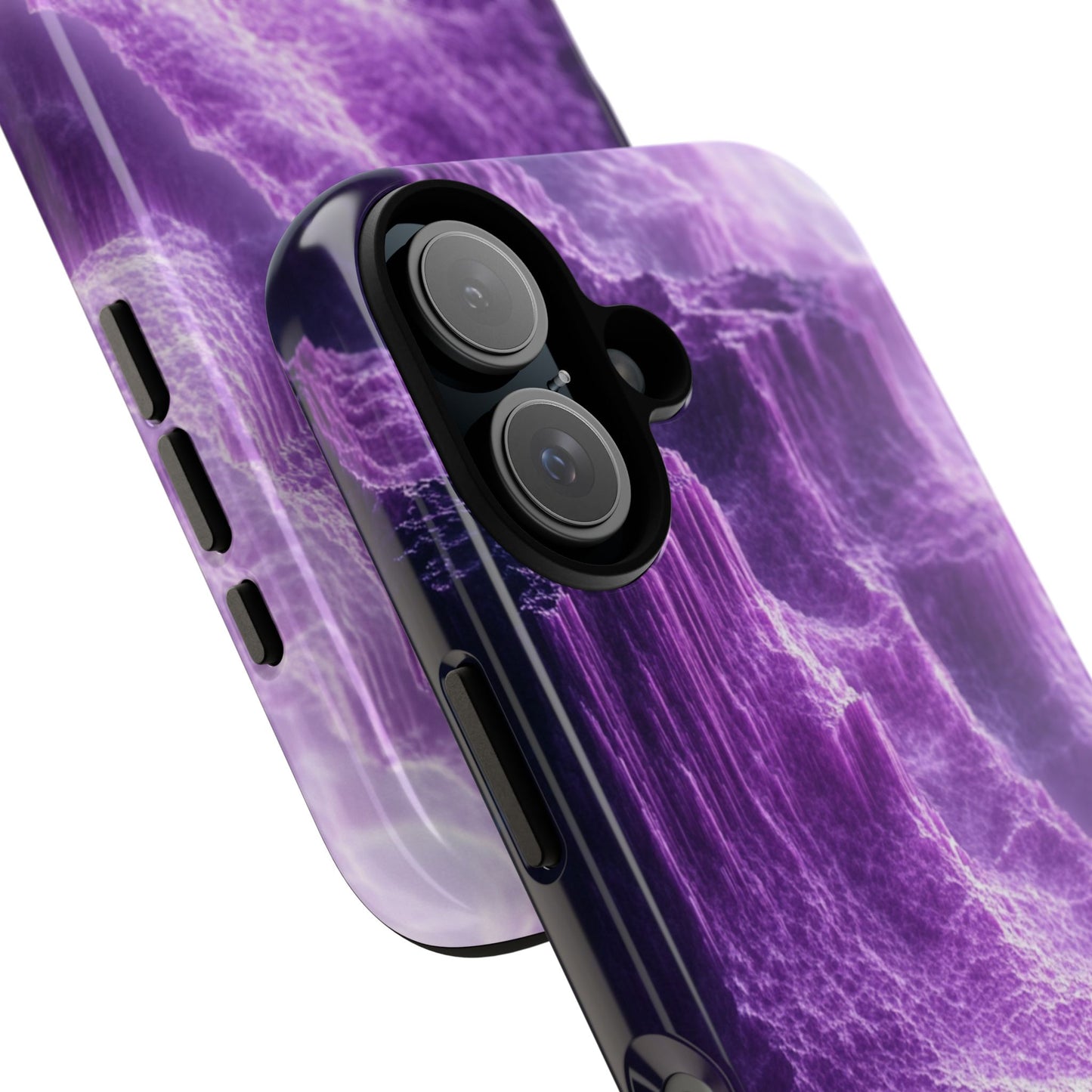 Purple Crystal Canyon - Tough iPhone Case