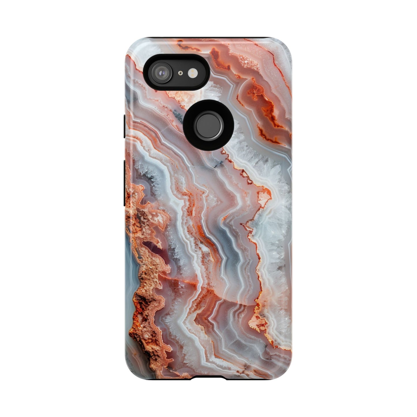 Rose Agate Currents – Tough Google Pixel Case