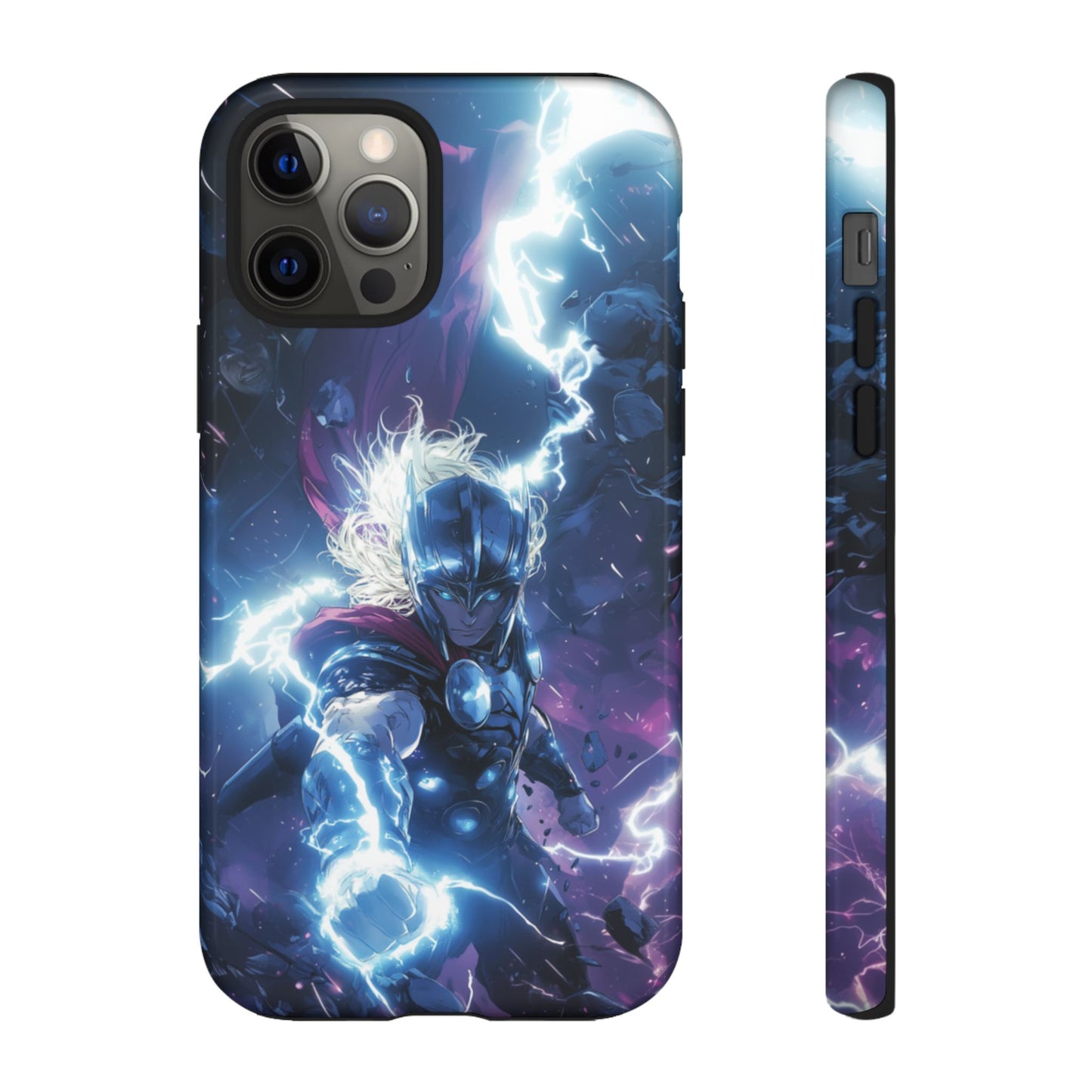 Lightning Fury: Thor Anime Action Phone Case - iPhone, Google Pixel, Samsung