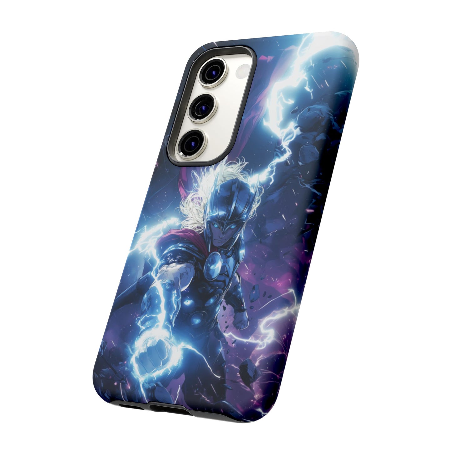 Lightning Fury: Thor Anime Action Phone Case - iPhone, Google Pixel, Samsung