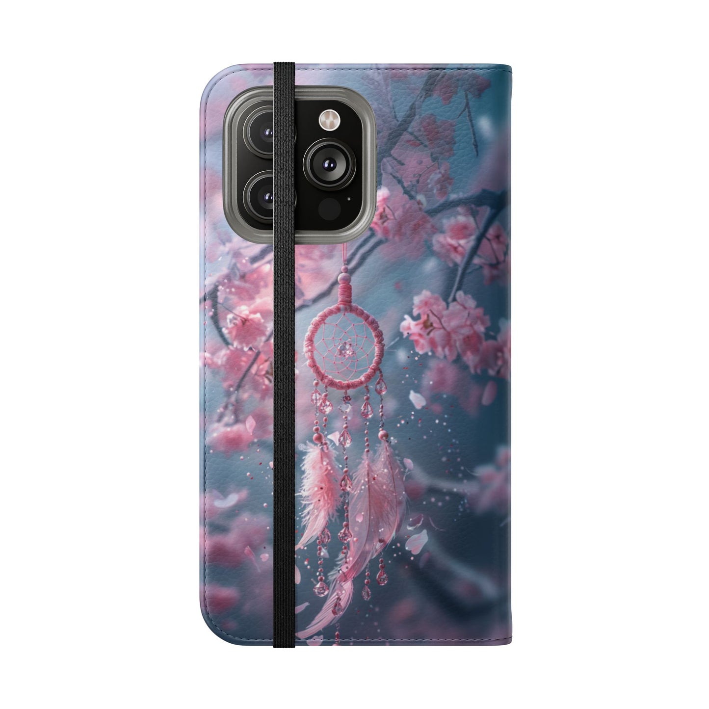 Cherry Blossom Dreamcatcher - Wallet Flip Case