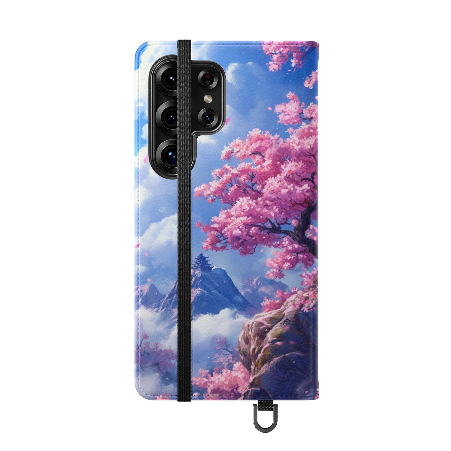 Sakura Sky Temple - Wallet Flip Case