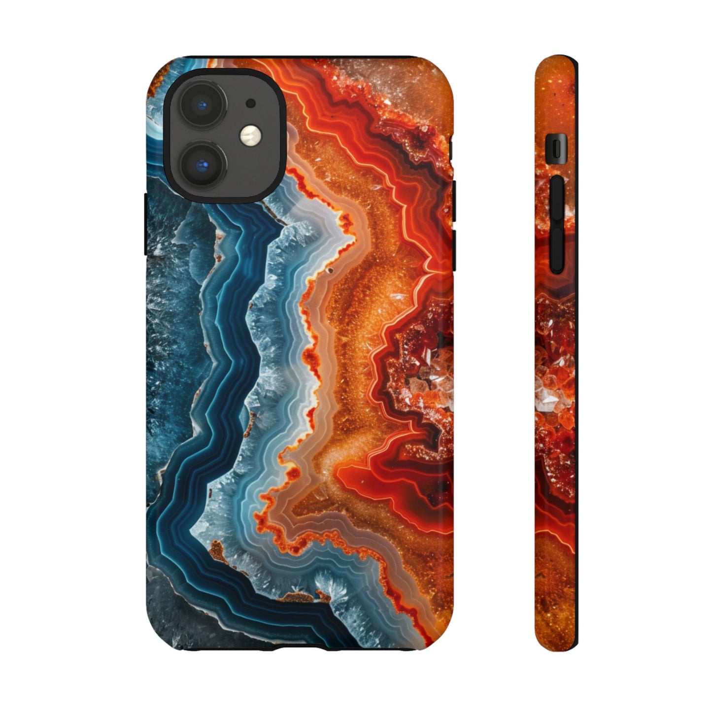 Molten Agate Veins – Tough iPhone Case