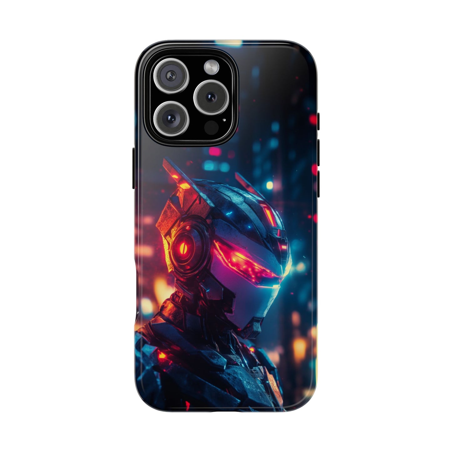 Neon Cyborg - Tough iPhone Case