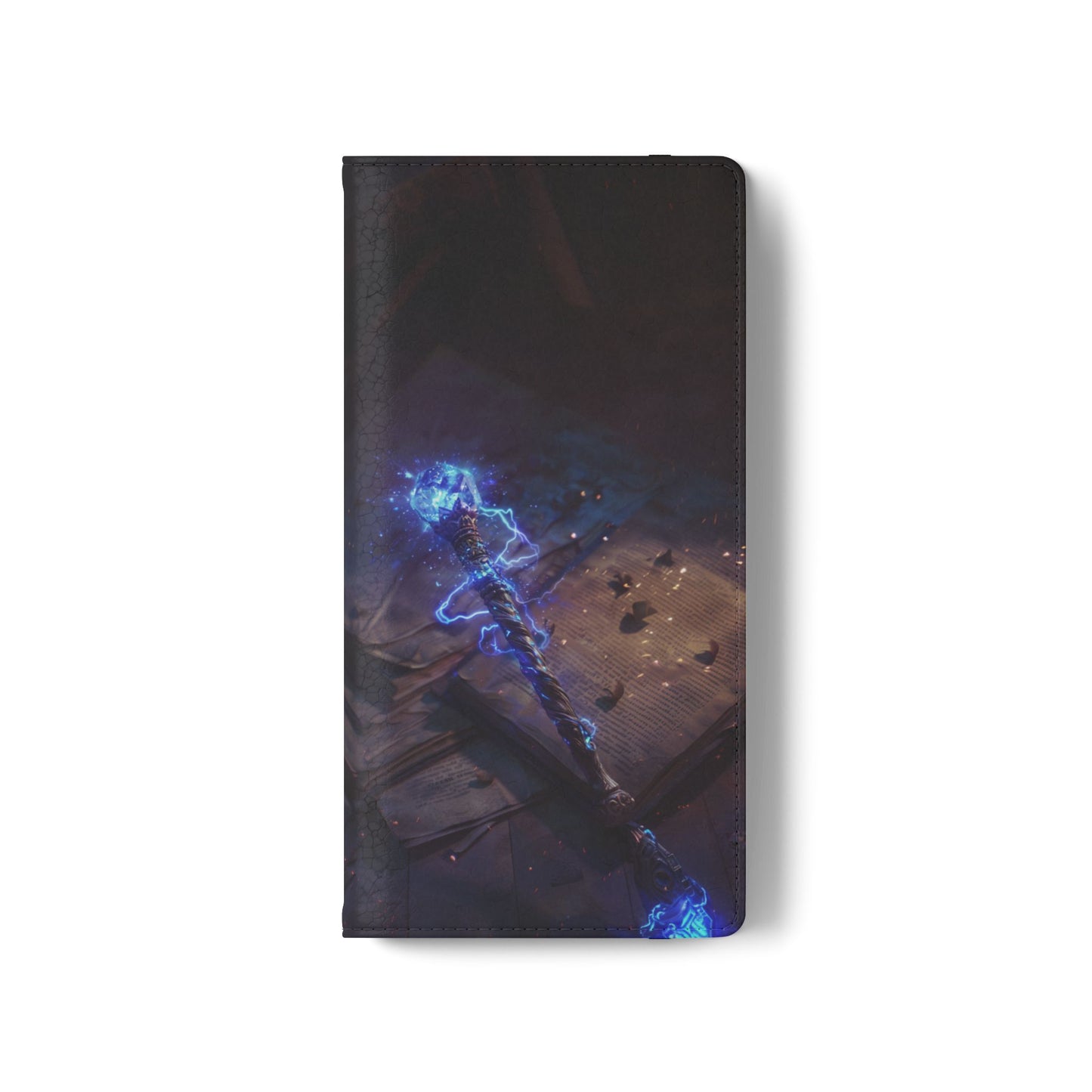 Lightning Staff - Wallet Flip Case
