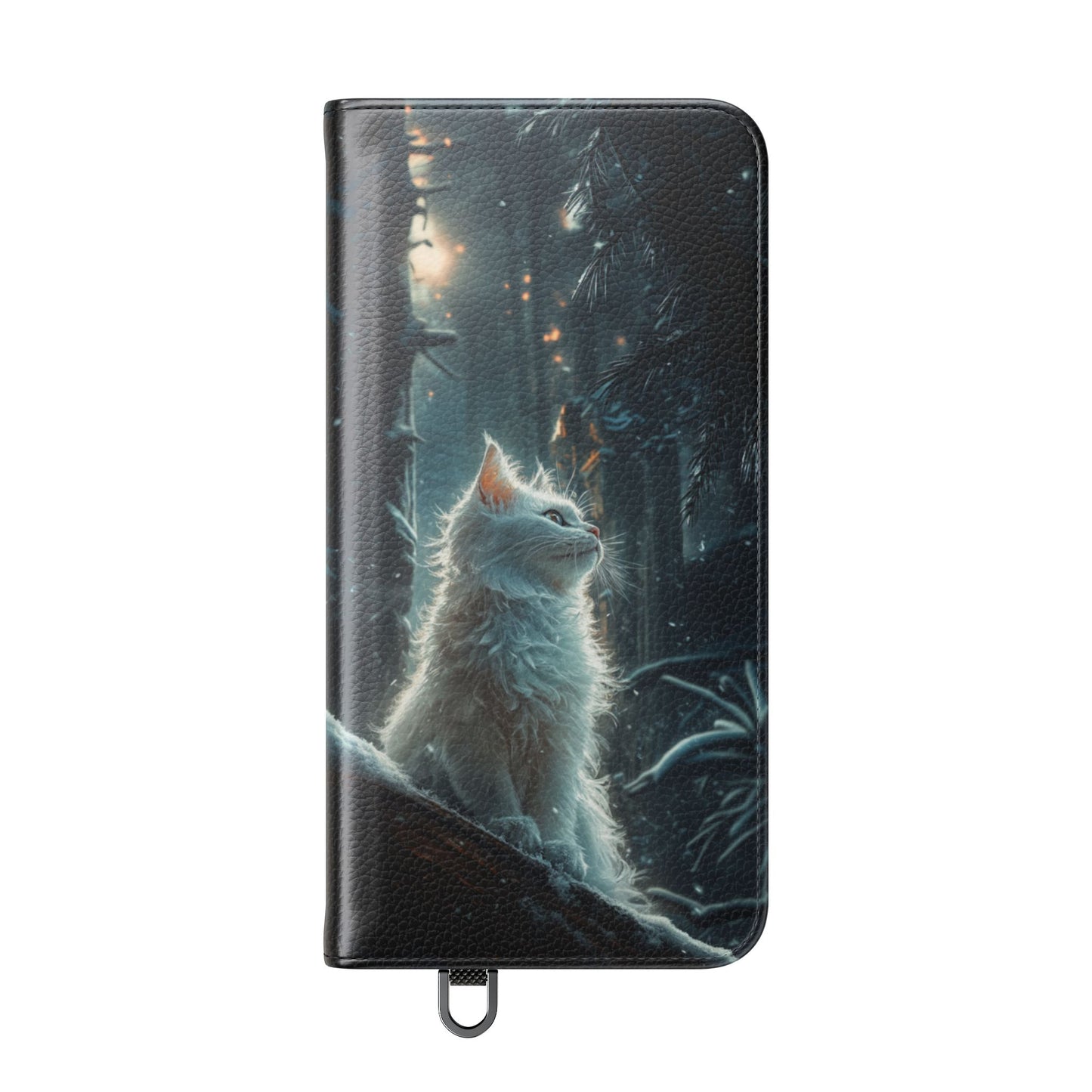Winter Spirit Cat - Wallet Flip Case