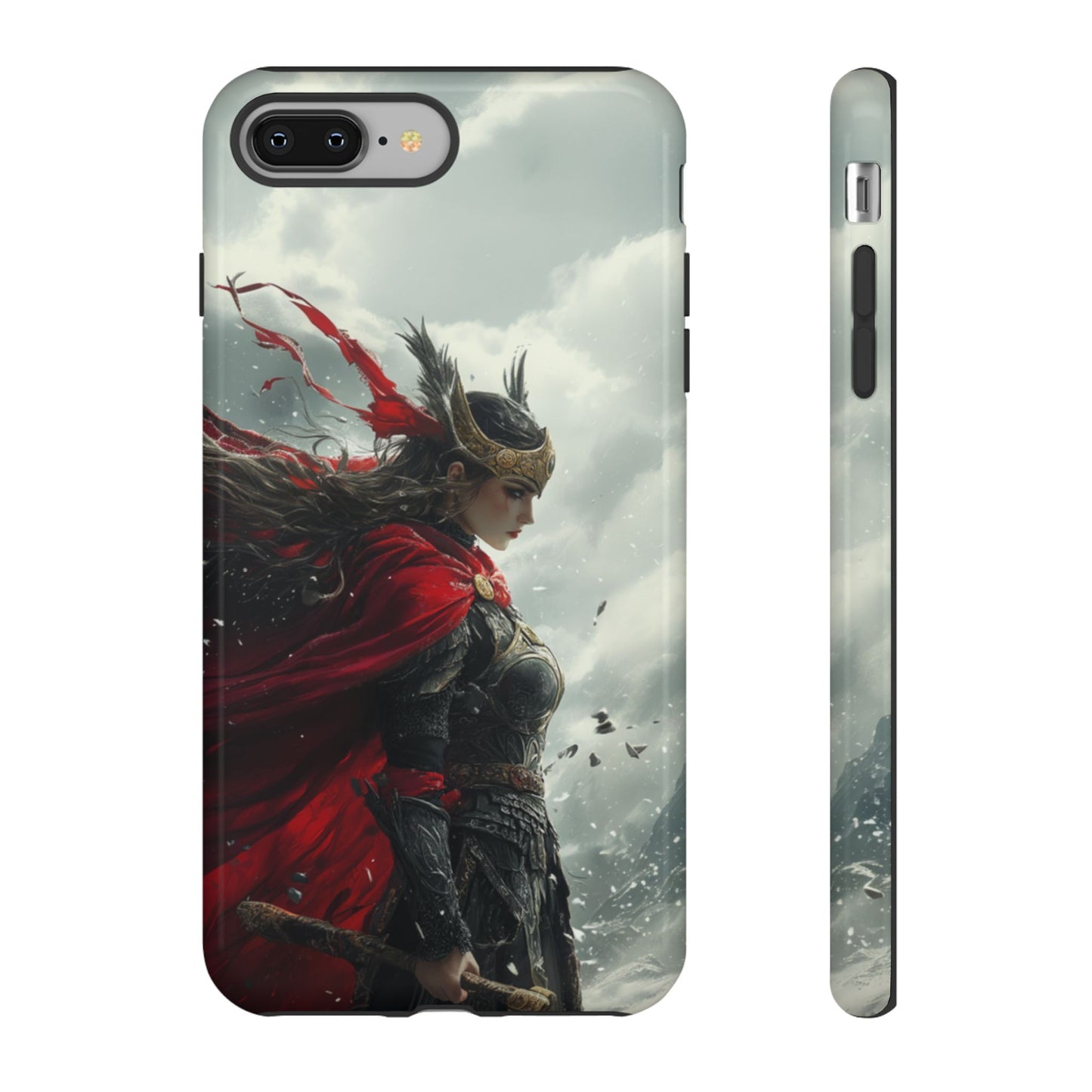 Freya Crimson Valkyrie - Tough iPhone Case
