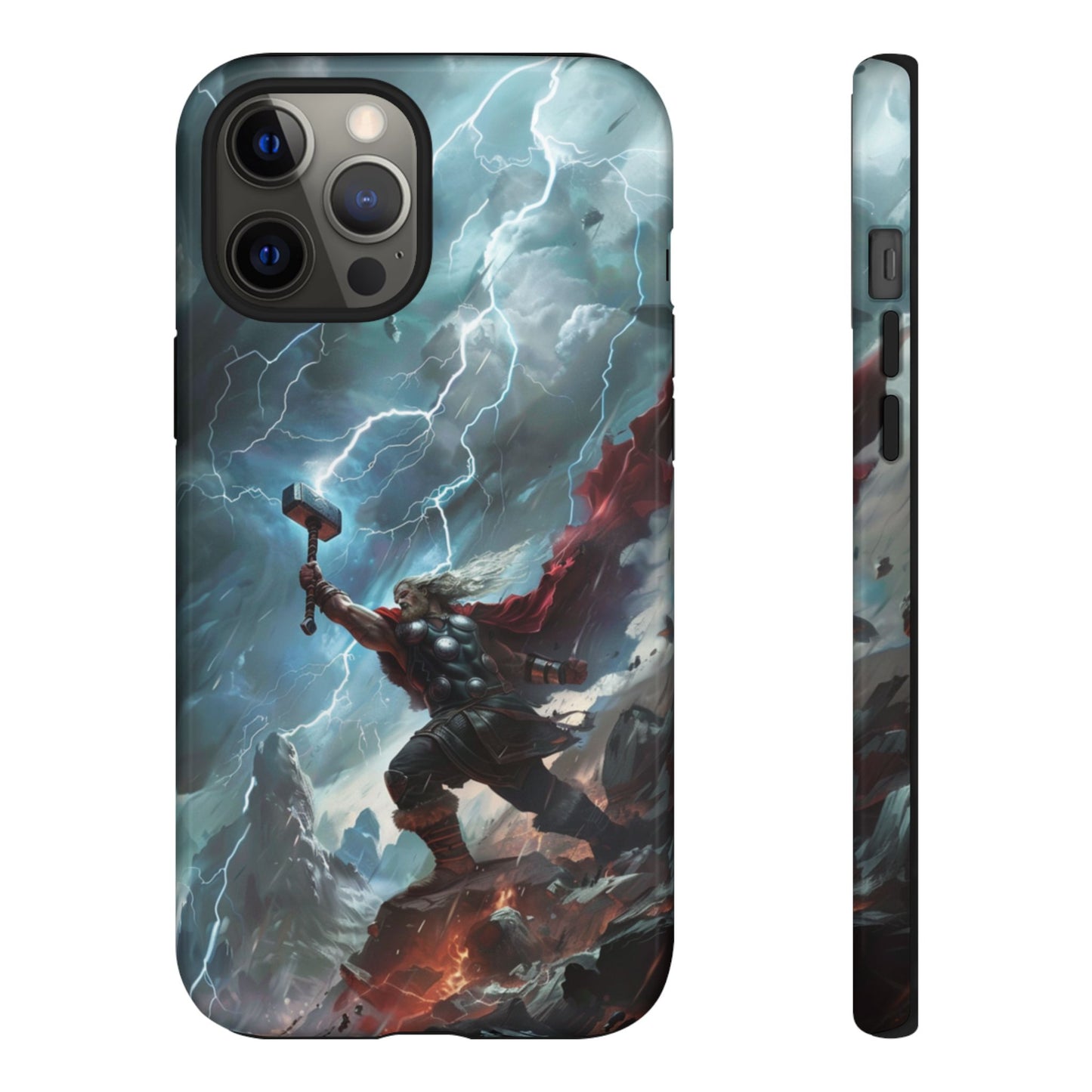 Thor Lightning Storm - Tough iPhone Case
