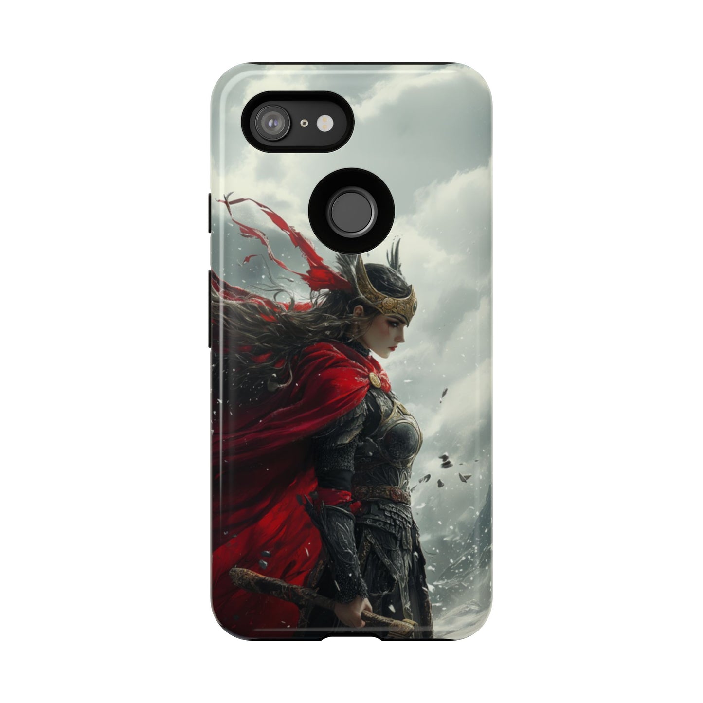 Freya Crimson Valkyrie – Tough Google Pixel Case
