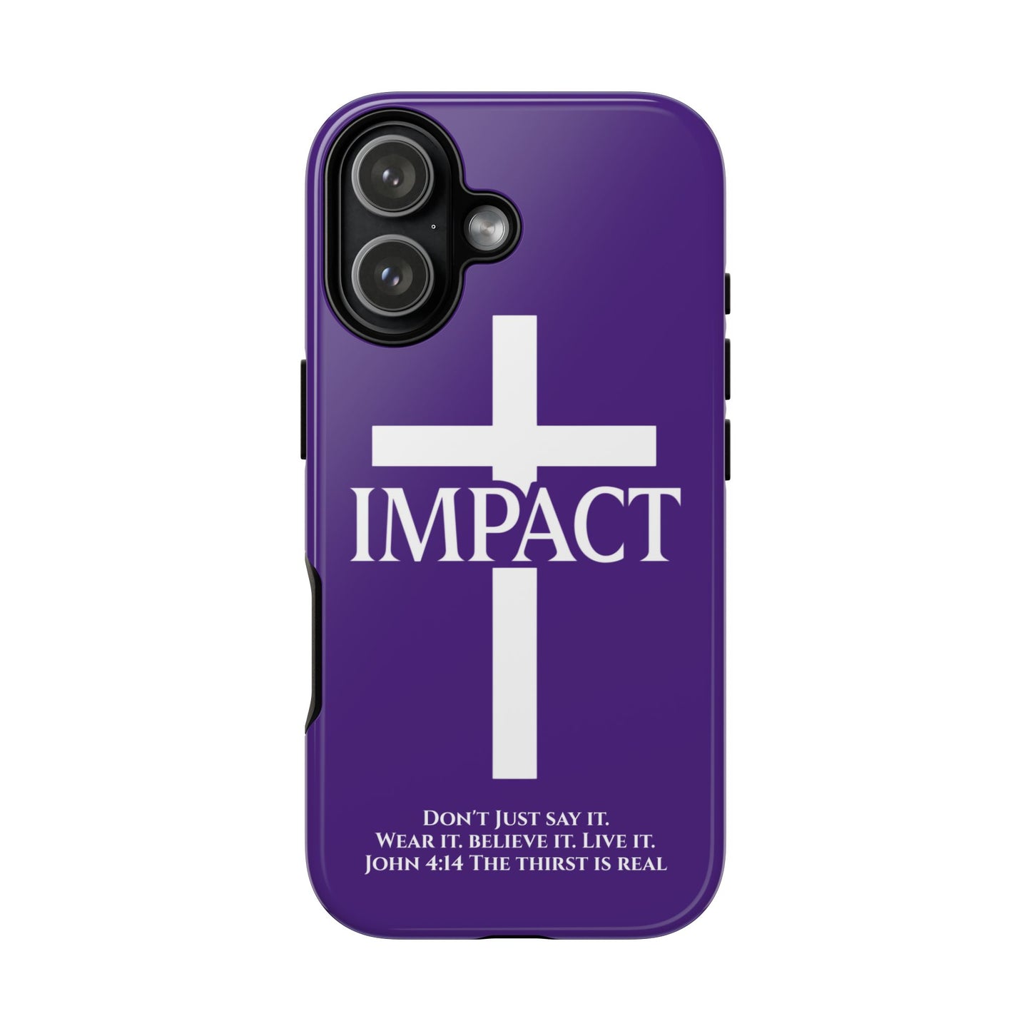 Impact Purple - Tough iPhone Case