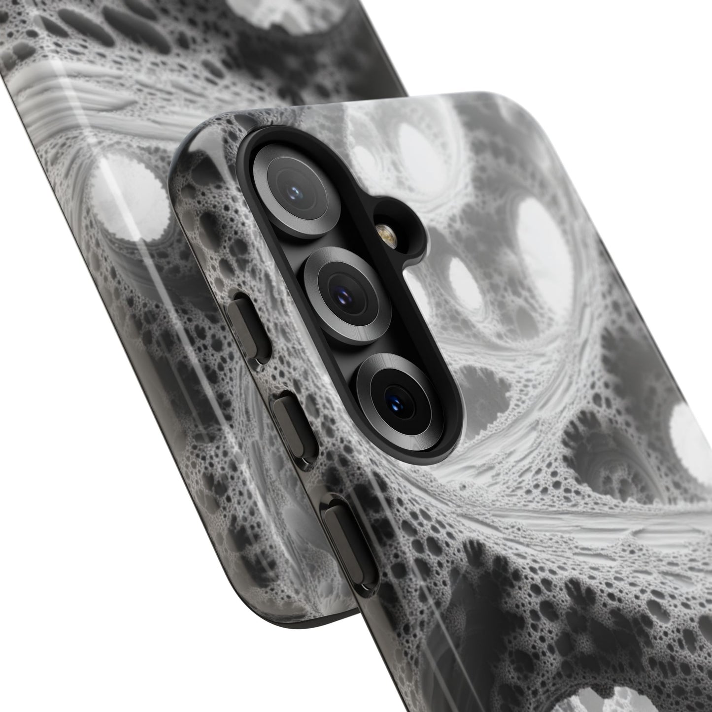 Monochrome Fractal – Tough Samsung Galaxy Case