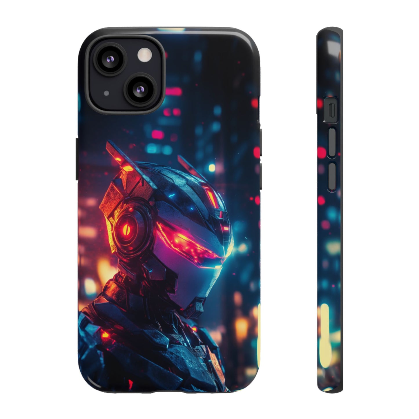 Neon Cyborg - Tough iPhone Case