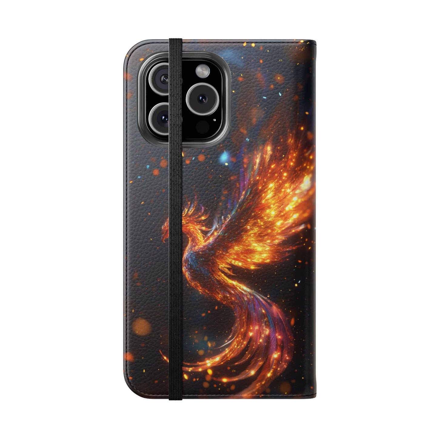 Cosmic Phoenix - Wallet Flip Case