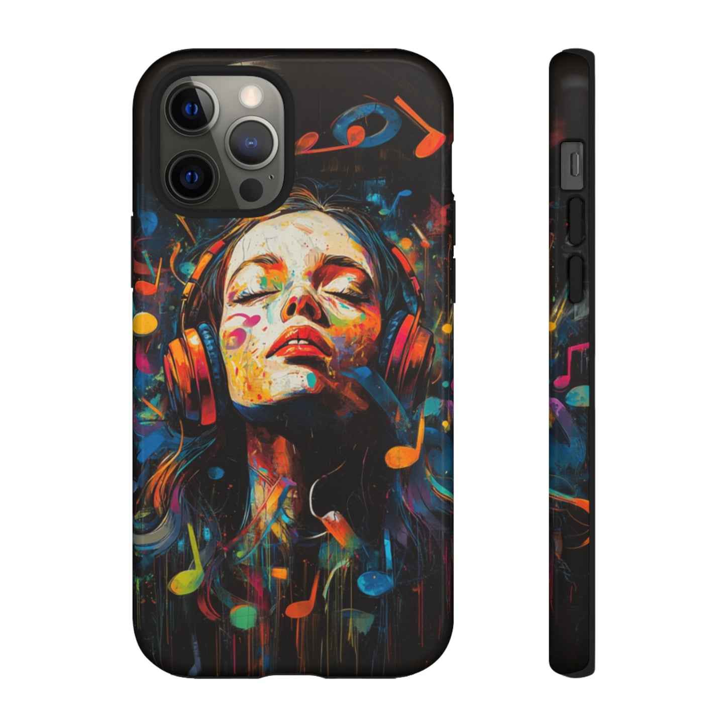 Vivid Musical Energy Graffiti Art Phone Case - iPhone, Google Pixel, Samsung Galaxy