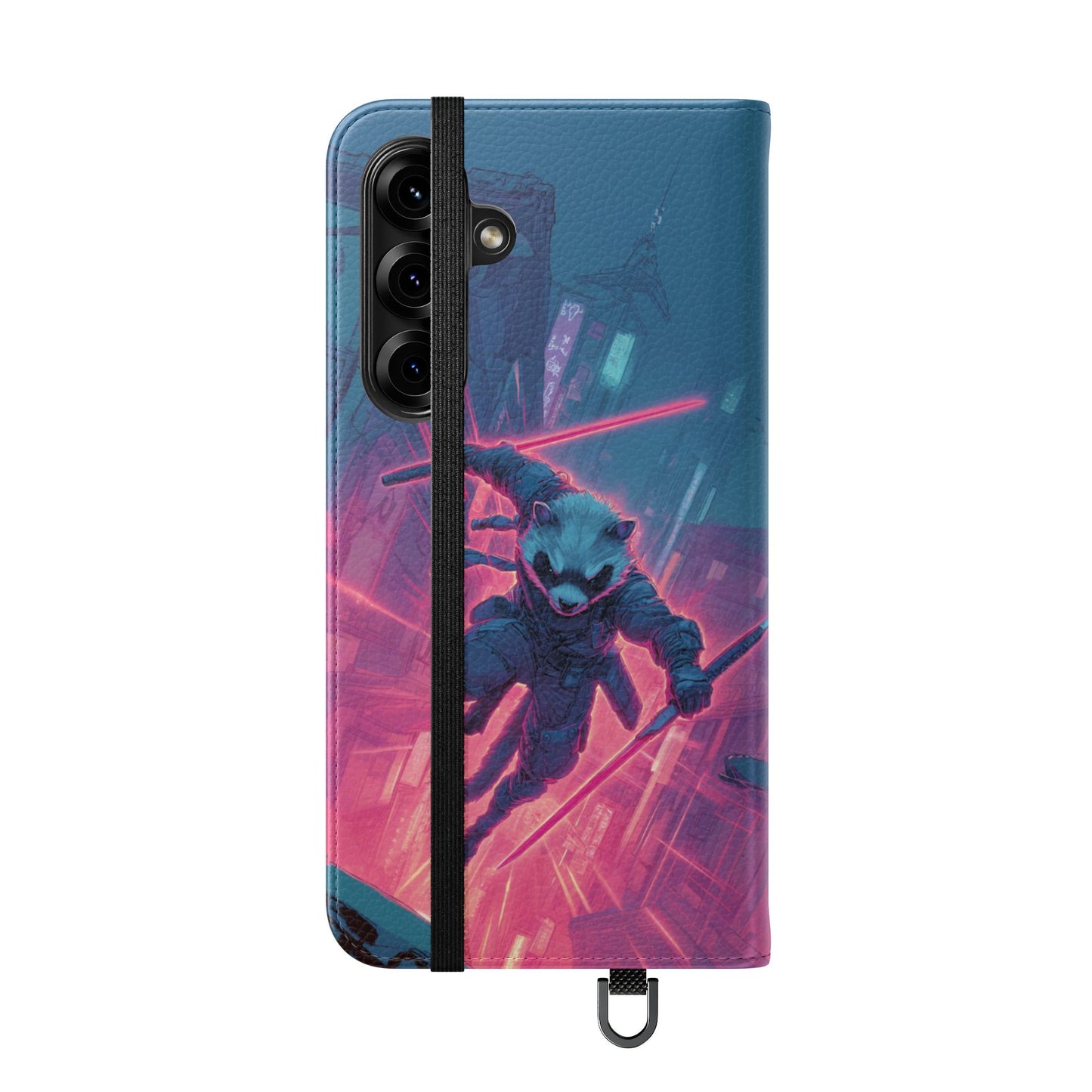 Cyberpunk Ferret - Wallet Flip Case
