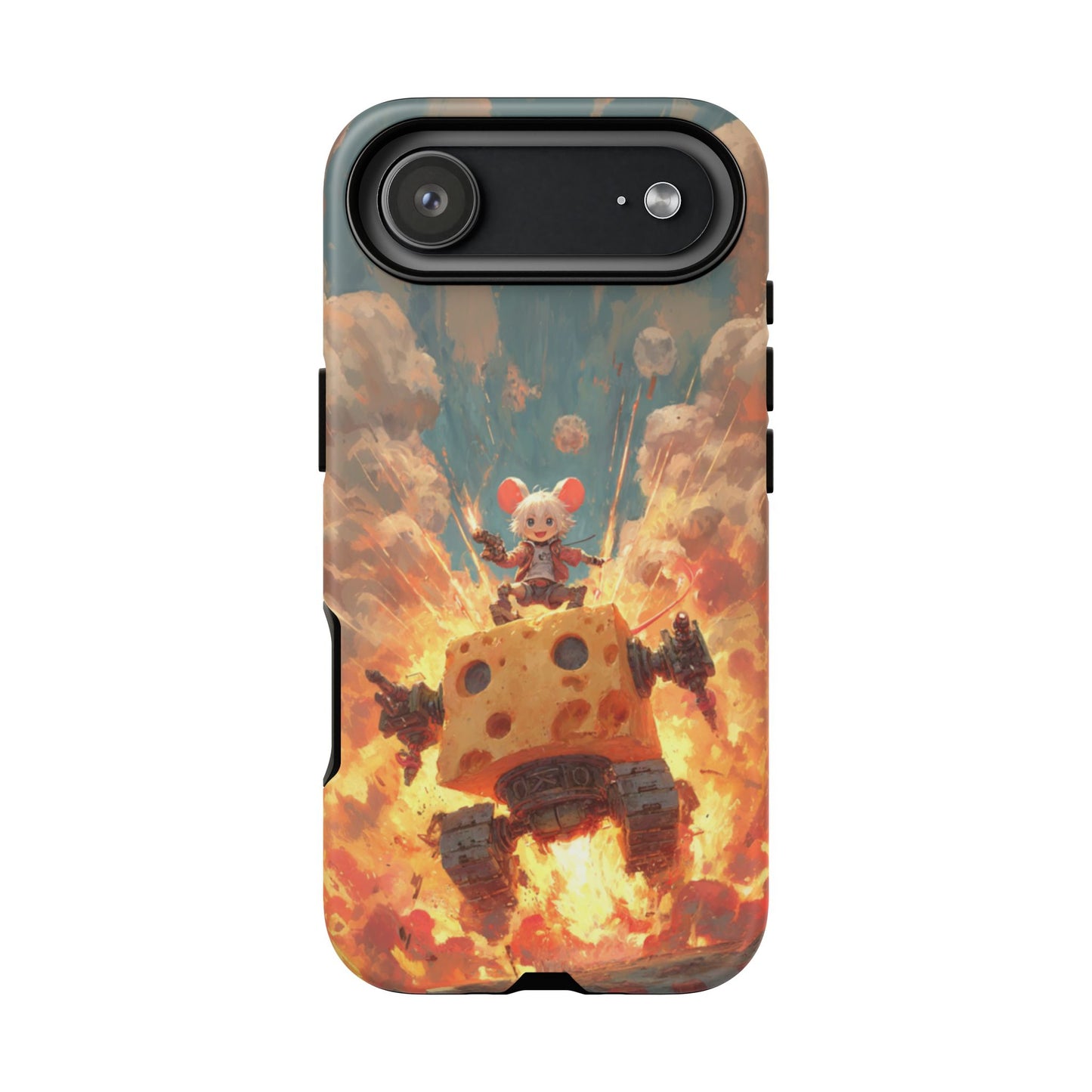 Battle Tank Mouse - Tough iPhone Case