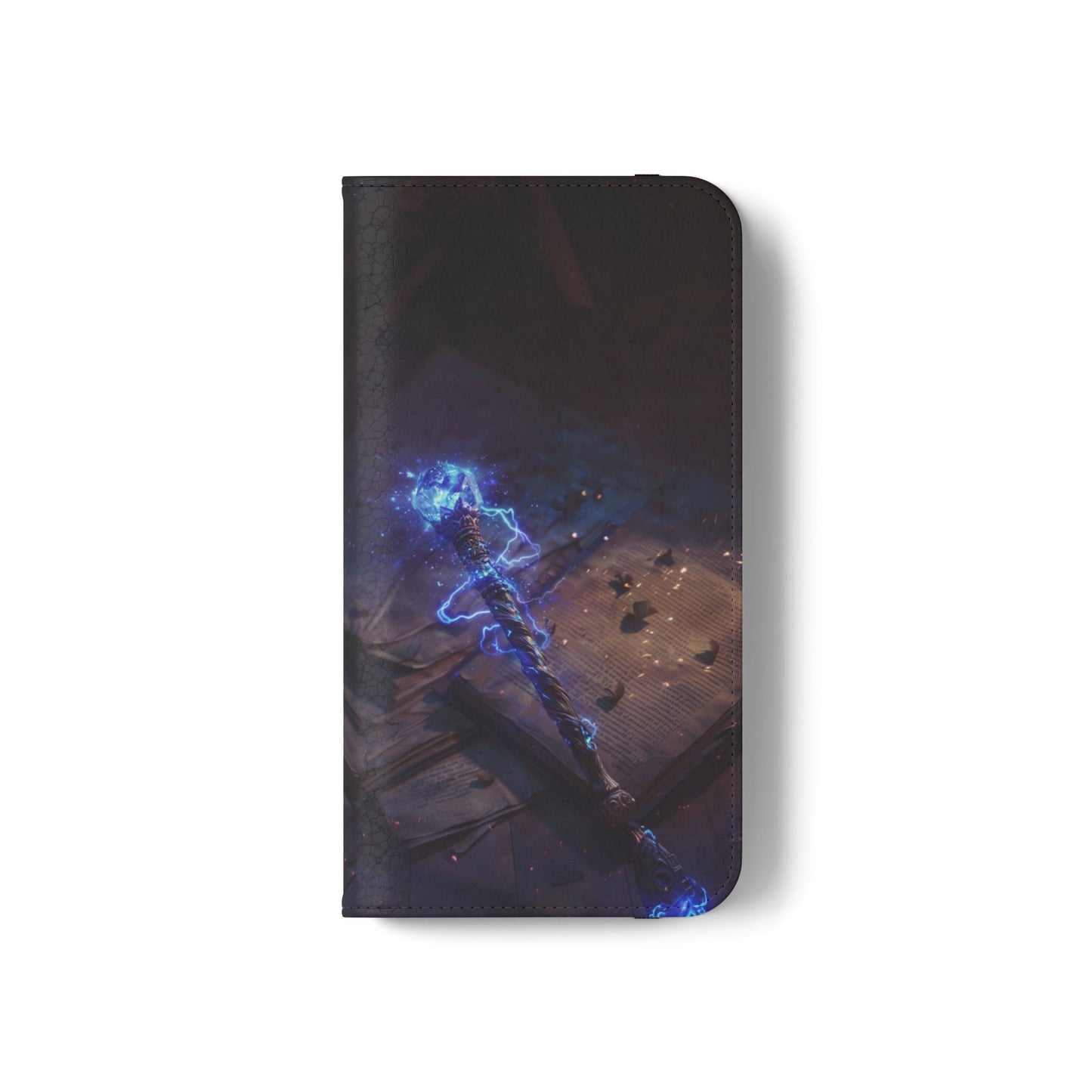Lightning Staff - Wallet Flip Case