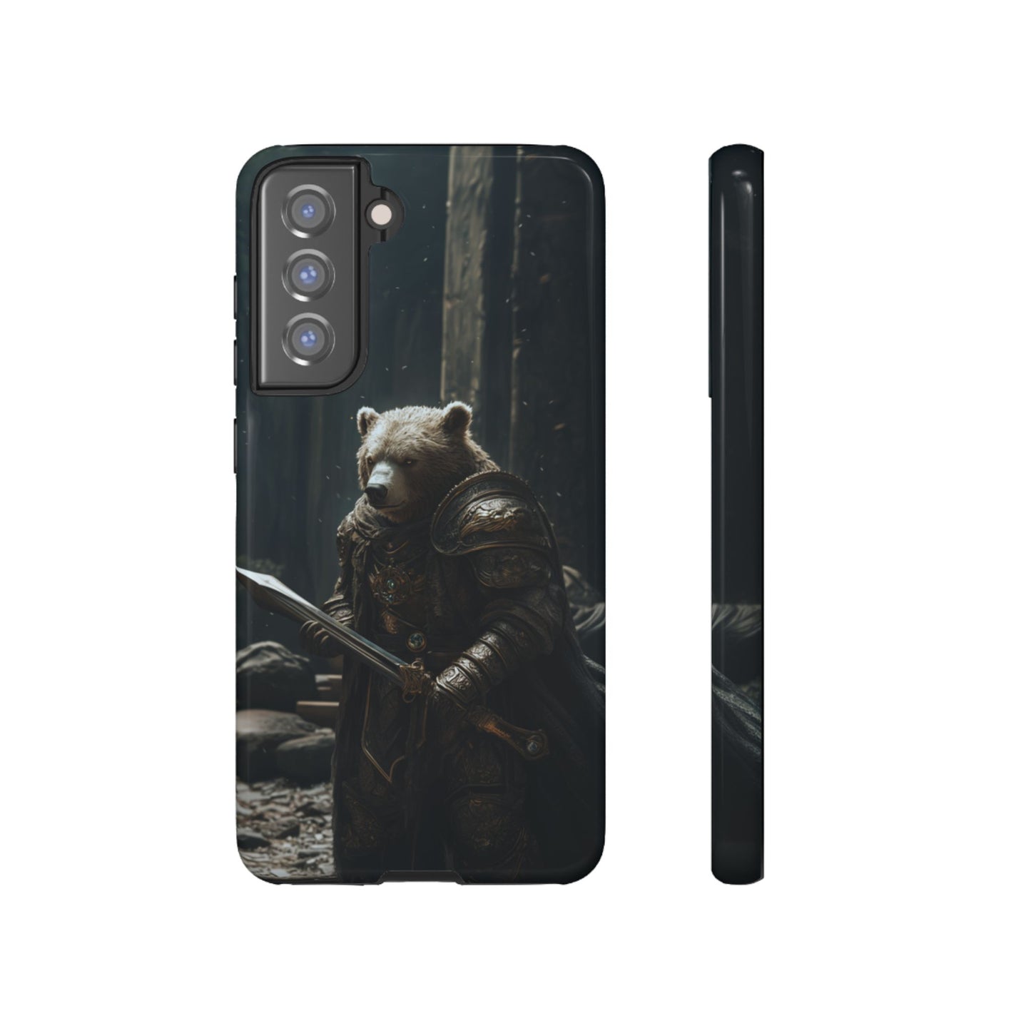 Medieval Bear Warrior Knight - Tough Samsung Galaxy Case