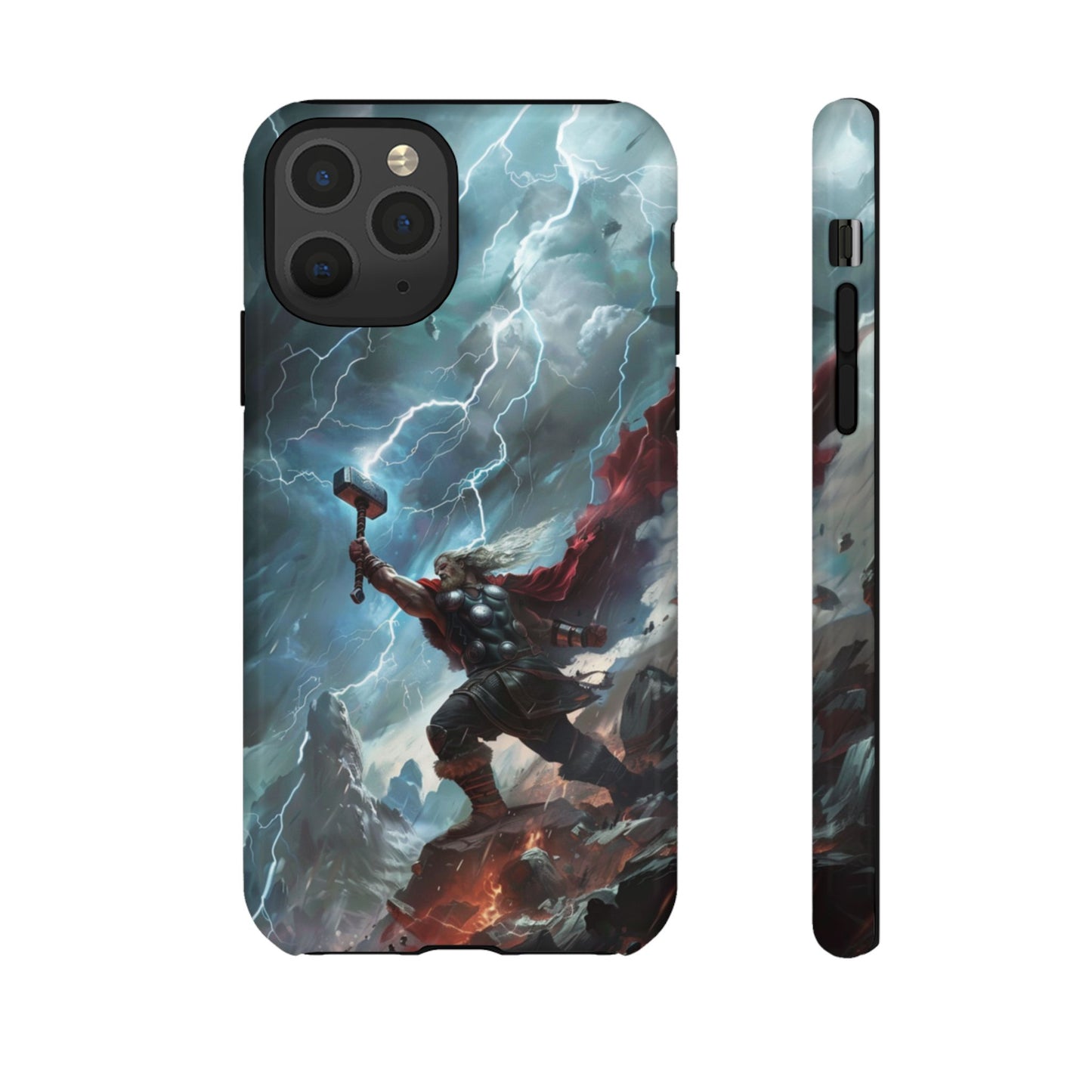 Thor Lightning Storm - Tough iPhone Case