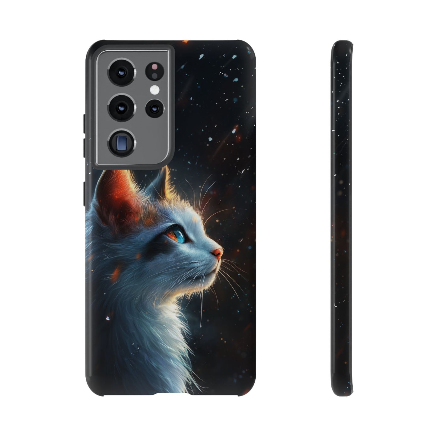 Enchanting Winter Cat Phone Case - iPhone, Google Pixel, Samsung Galaxy