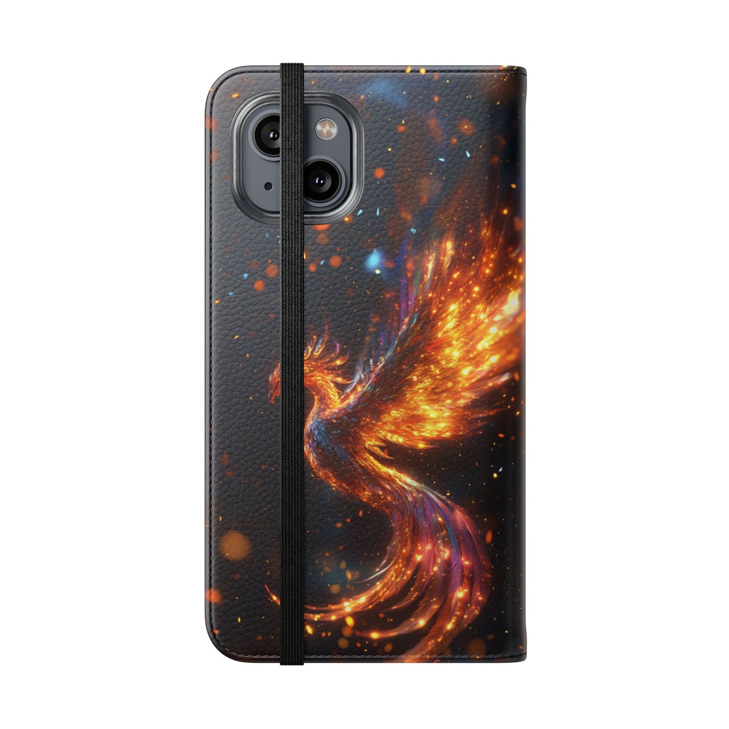 Cosmic Phoenix - Wallet Flip Case