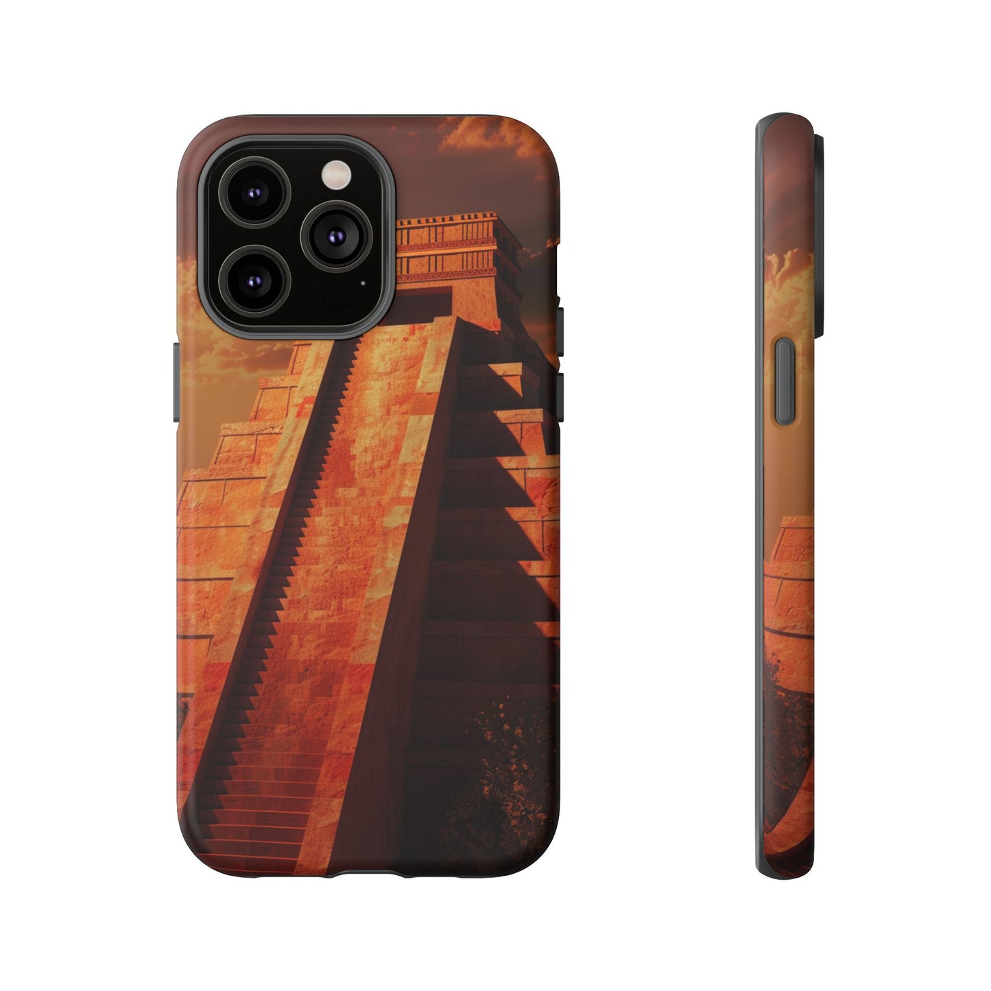 Mayan Pyramid Twilight Phone Case – iPhone, Google Pixel, Samsung Galaxy