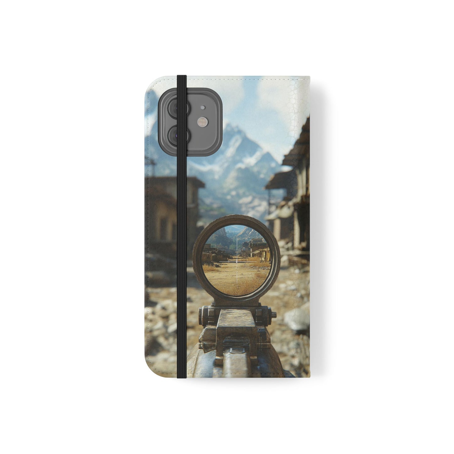 Desert Sniper Focus - Wallet Flip Case