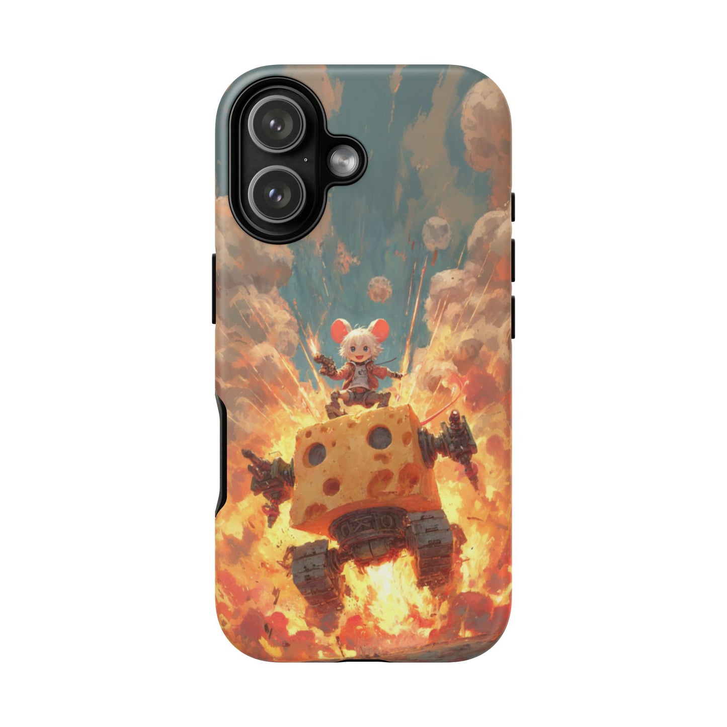 Battle Tank Mouse - Tough iPhone Case