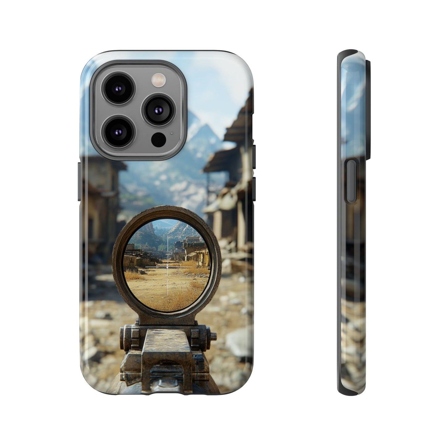 Desert Sniper Focus - Tough iPhone Case
