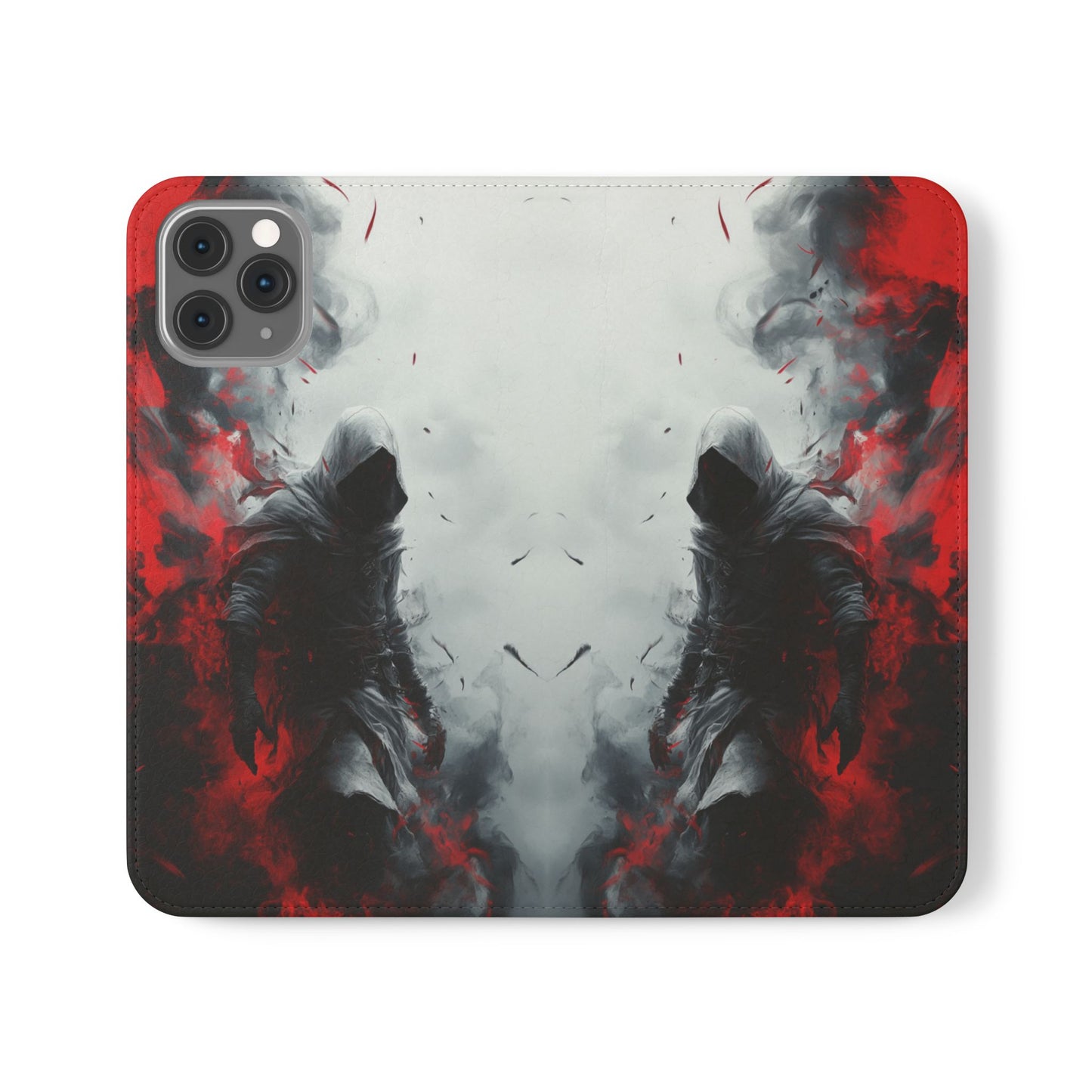 Crimson Shadow Assassin - Wallet Flip Case